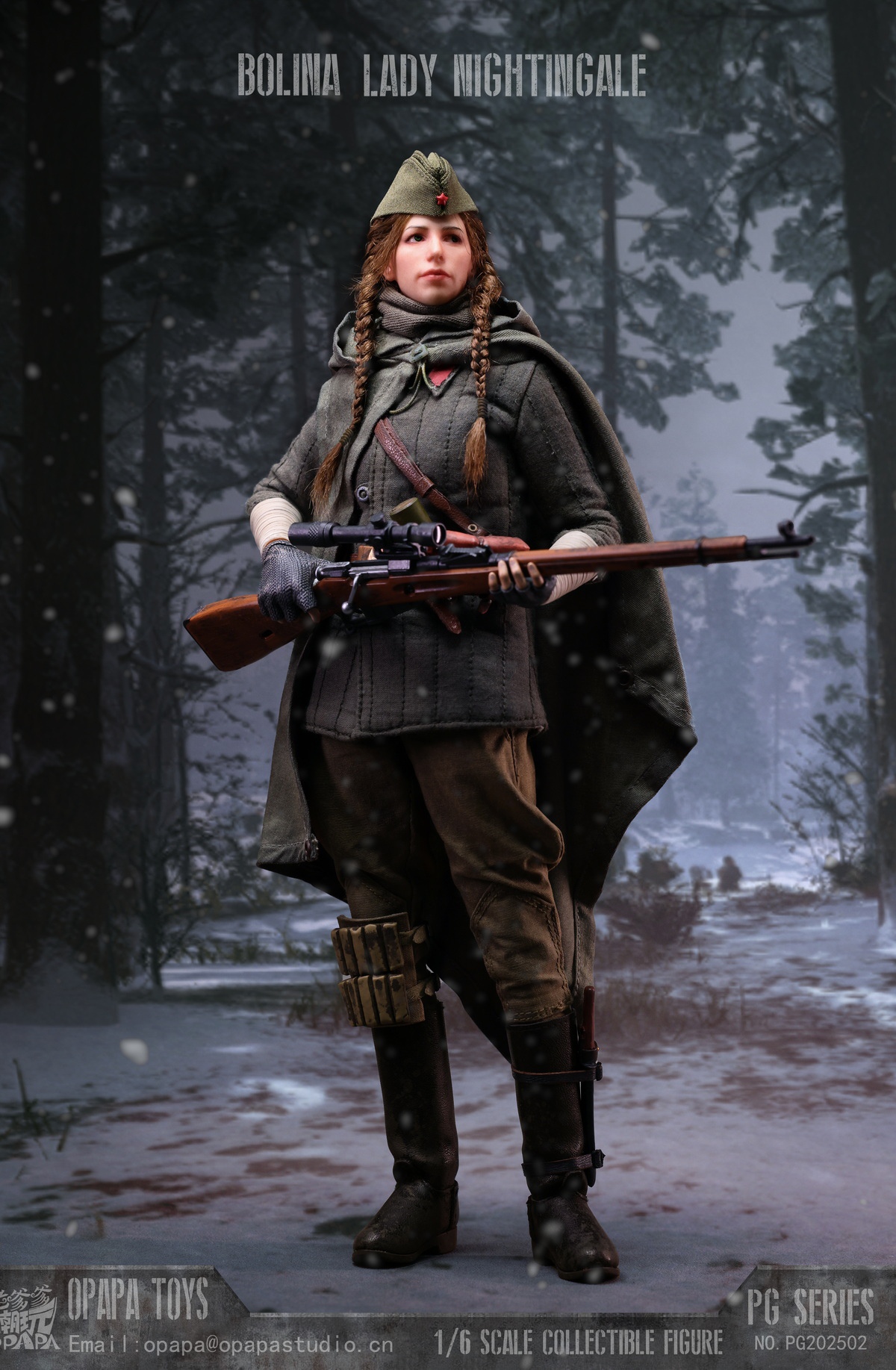 OPAPA TOYS – Call of Duty 1/6 Polina Lady Nightingale Winter VersionPG202502 Summer Version PG202504 Luxry Version PG202505