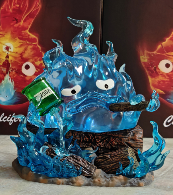 Long Miao Studio – Howl’s Moving Castle Drinking Calcifer