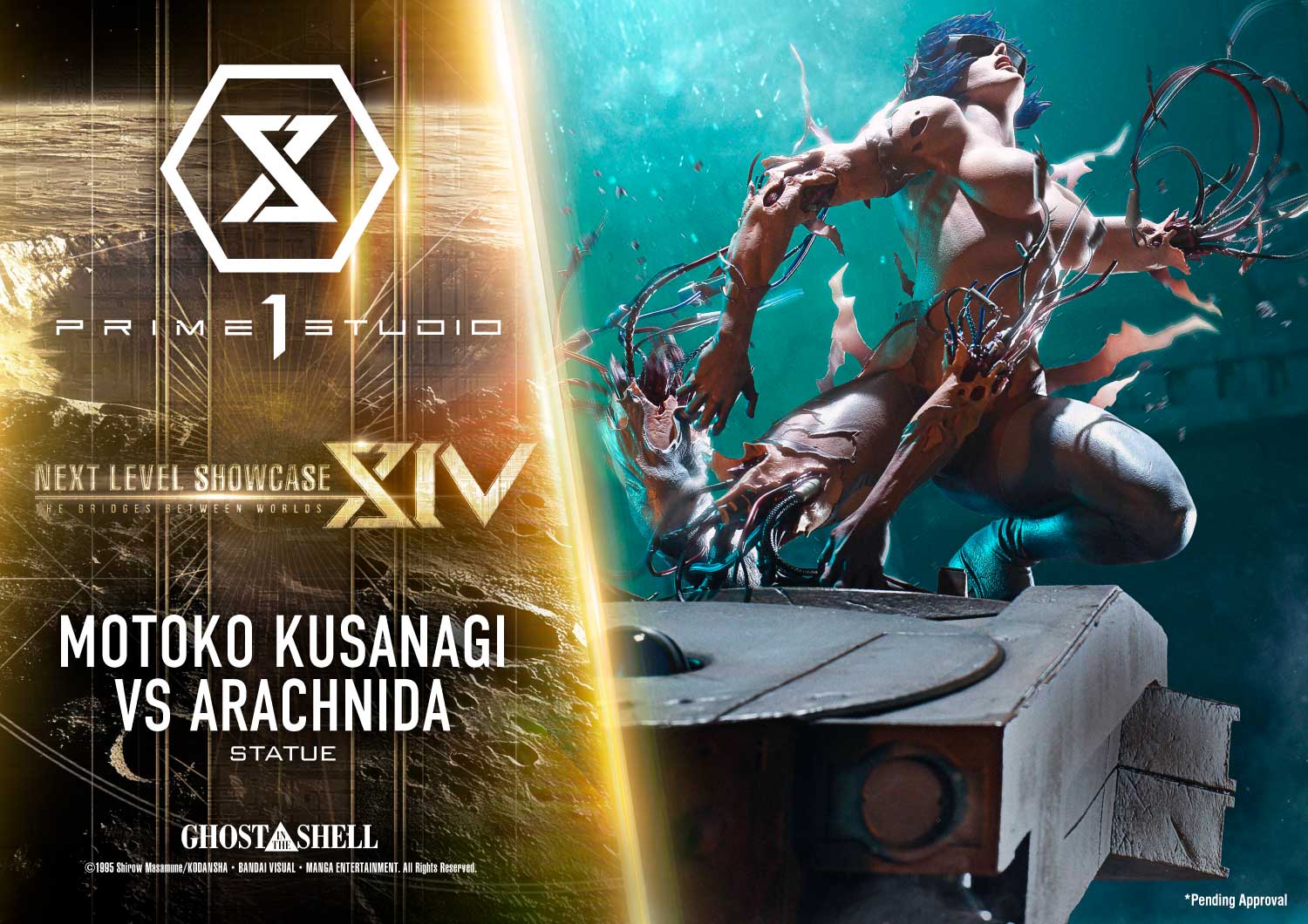 Prime 1 Studio – Ghost in the Shell Motoko Kusanagi VS Arachnida (Licensed)
