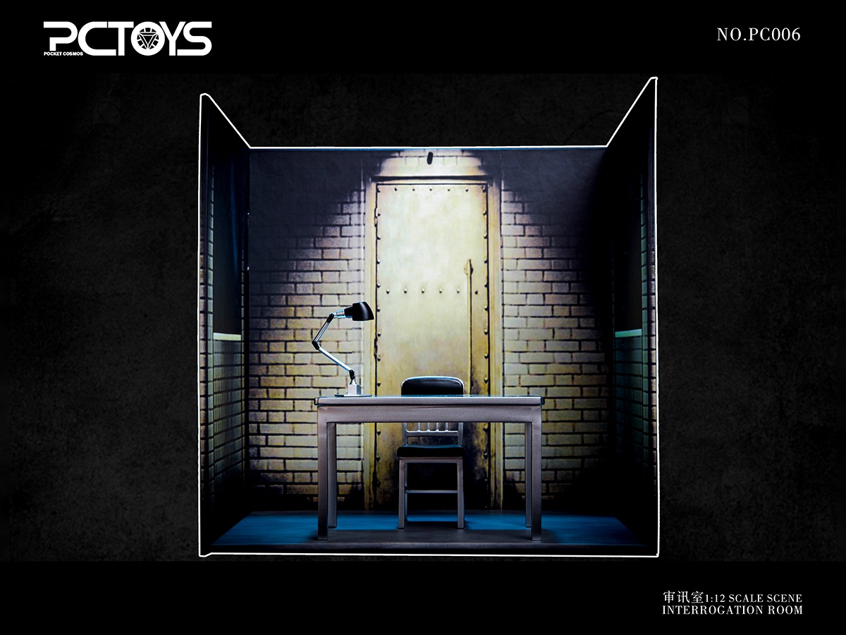PCTOYS Studio – DC 1/12 Joker vs. Batman Confrontation Scene Desk & Chair Set PC006