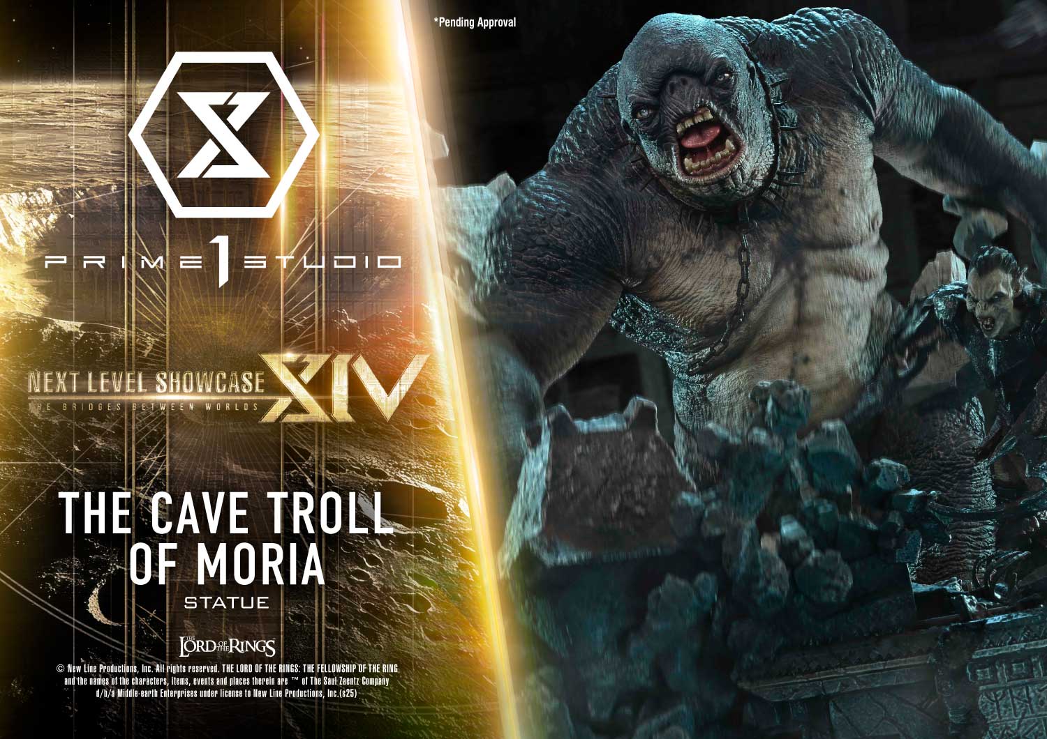 Prime 1 Studio – The Lord of the Rings (Film) The Cave Troll of Moria (Licensed)