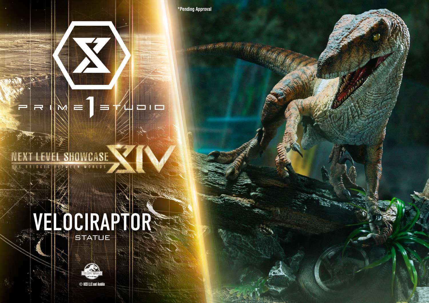 Prime 1 Studio – The Lost World: Jurassic Park (Film) Velociraptor (Licensed)