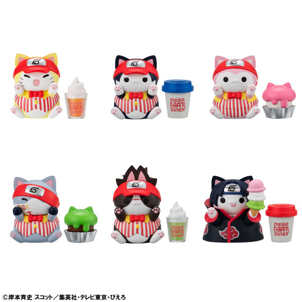 MegaHouse Studio – MEGA CAT PROJECT NARUTO Nyaruto! MEGACAT DINER Series (Licensed)