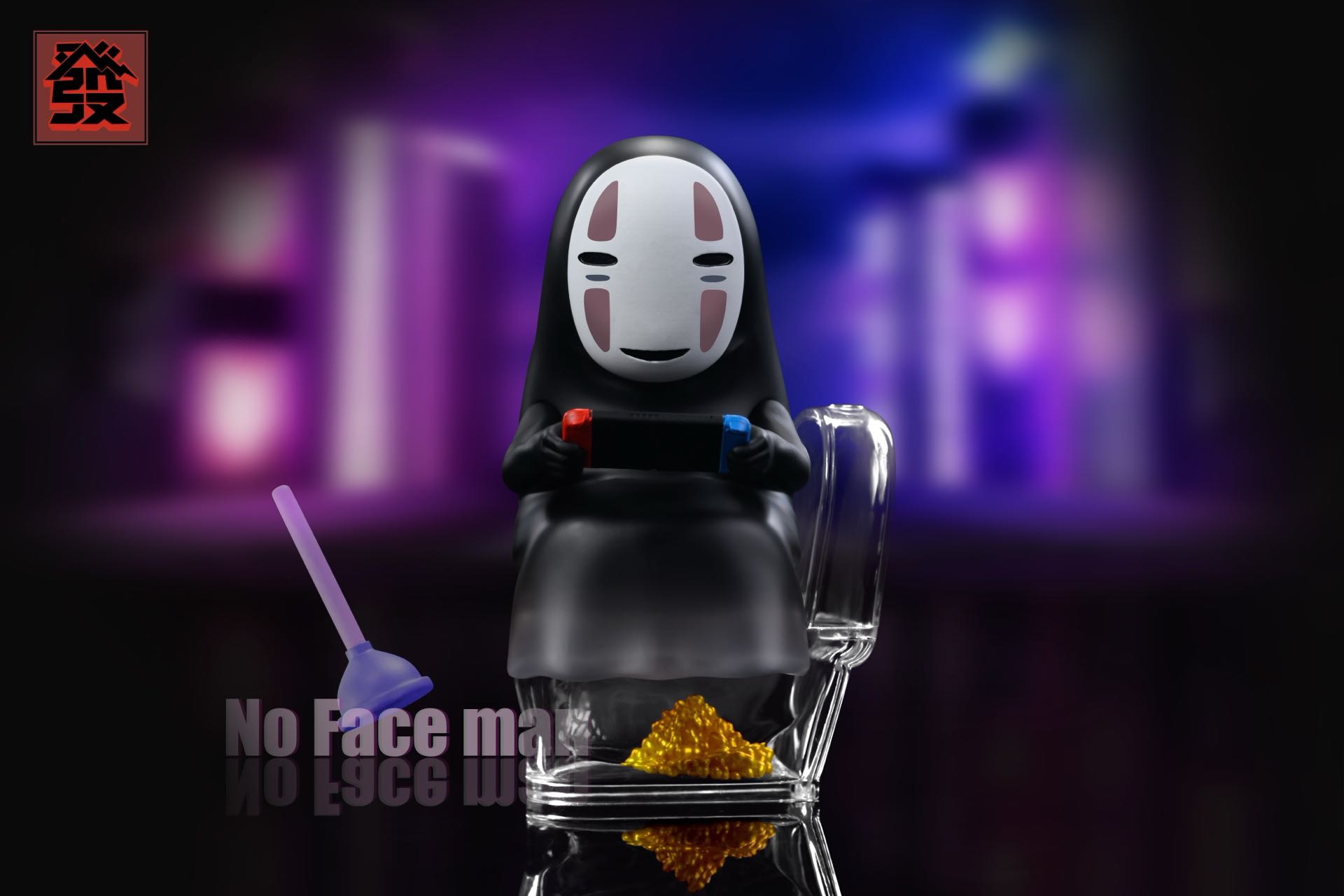 Fa Studio – Spirited Away No Face Man Desktop Ornament