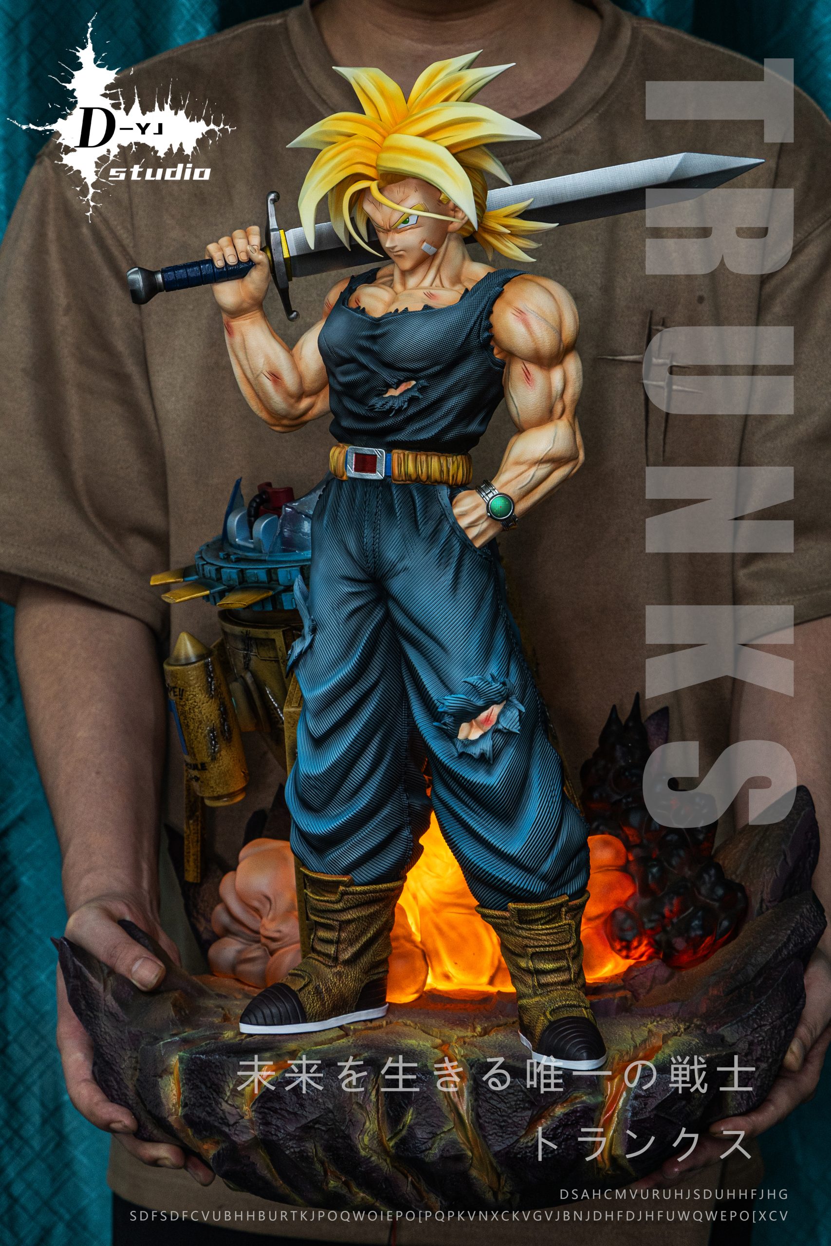 D-YJ Studio – Dragon Ball Sword Carrying Trunks