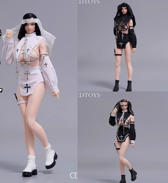 CDToys – CD091 1/6 Female Soldier Nurse Cosplay Outfit (Licensed)