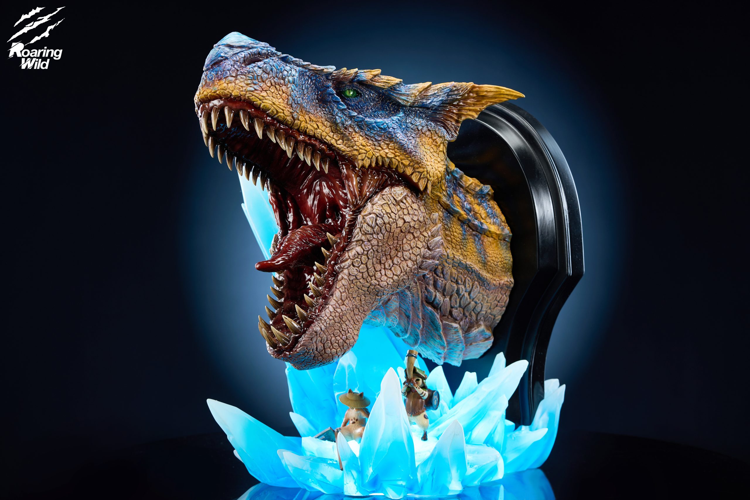 Roaring Wild Studio – Monster Hunter Tigrex Head Carving