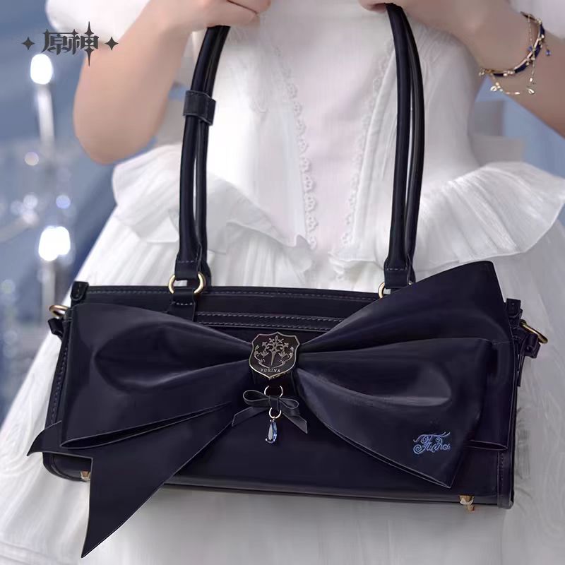 miHoYo – Genshin Impact Furina Impression Series Bow Accent Baguette Bag (Licensed)