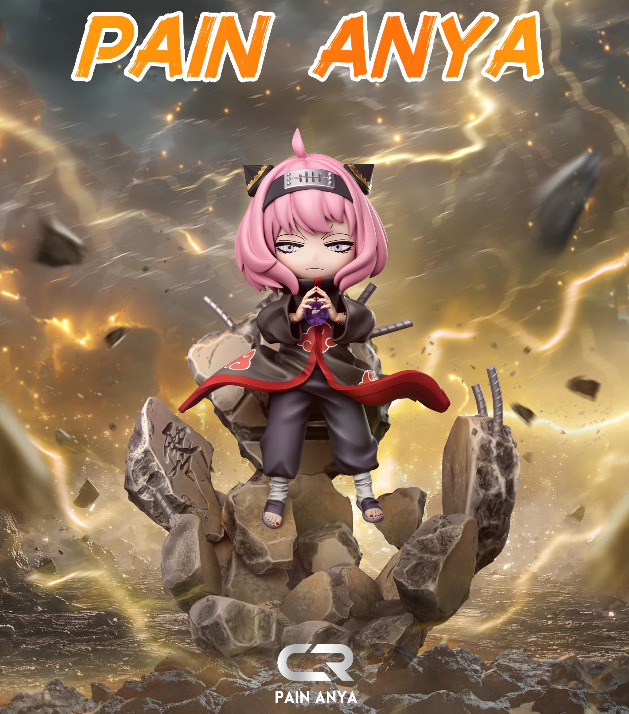 CR Studio – Spy x Family Anya Forger Cosplay as Pain 2.0