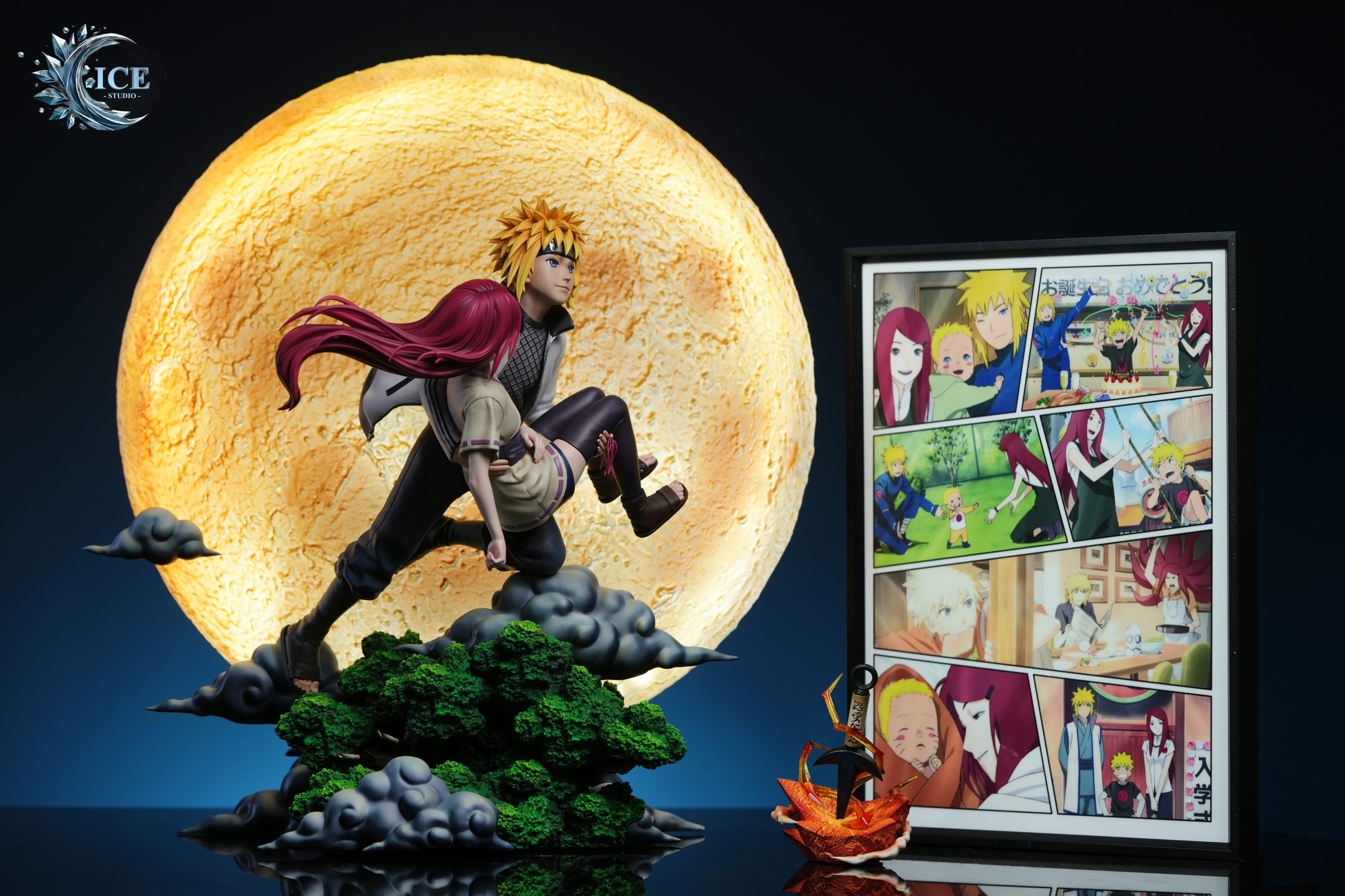 ICE Studio – Naruto Minato & Kushina Under the Moon