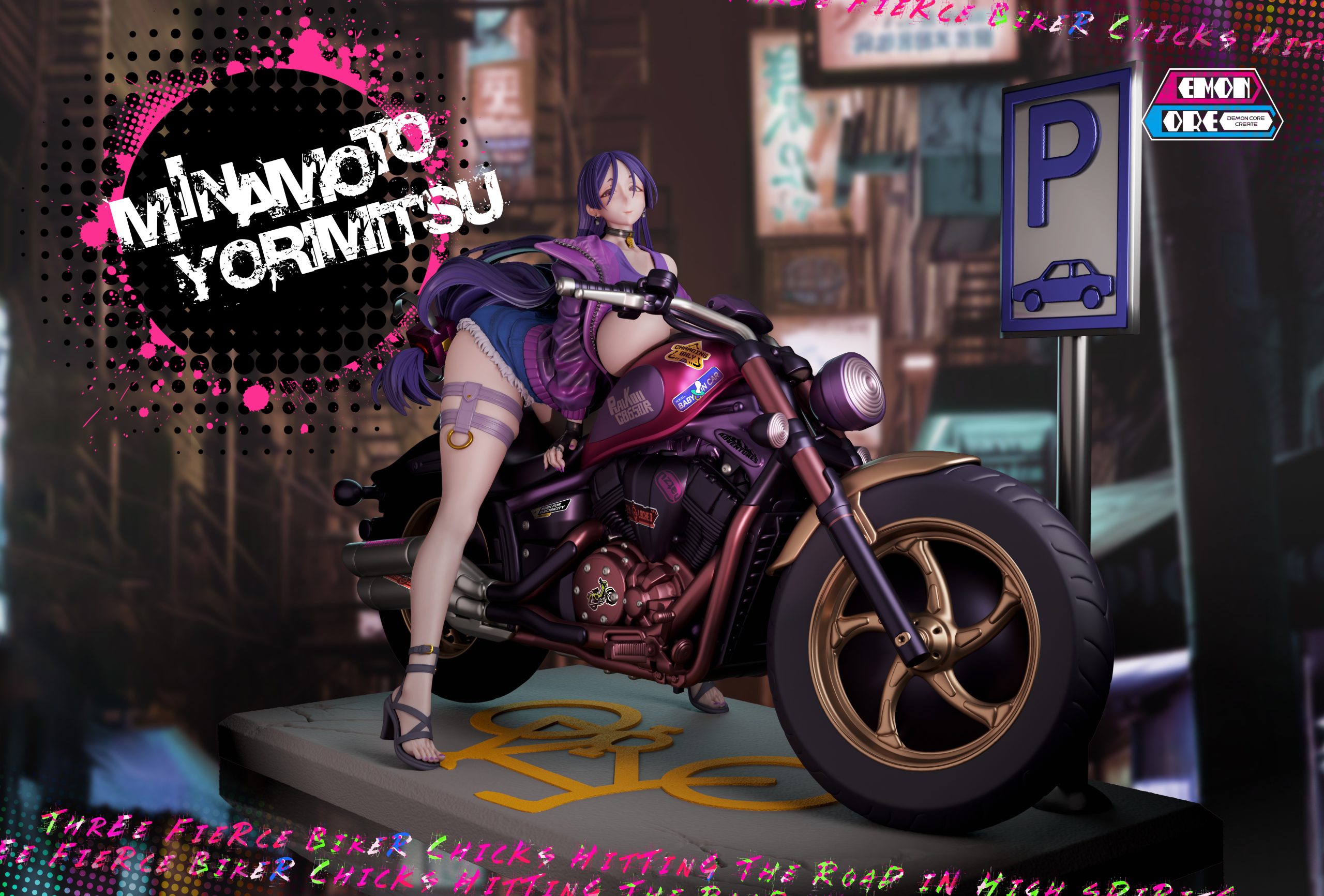 Demon Core Studio – Fate Motorcycle Trio