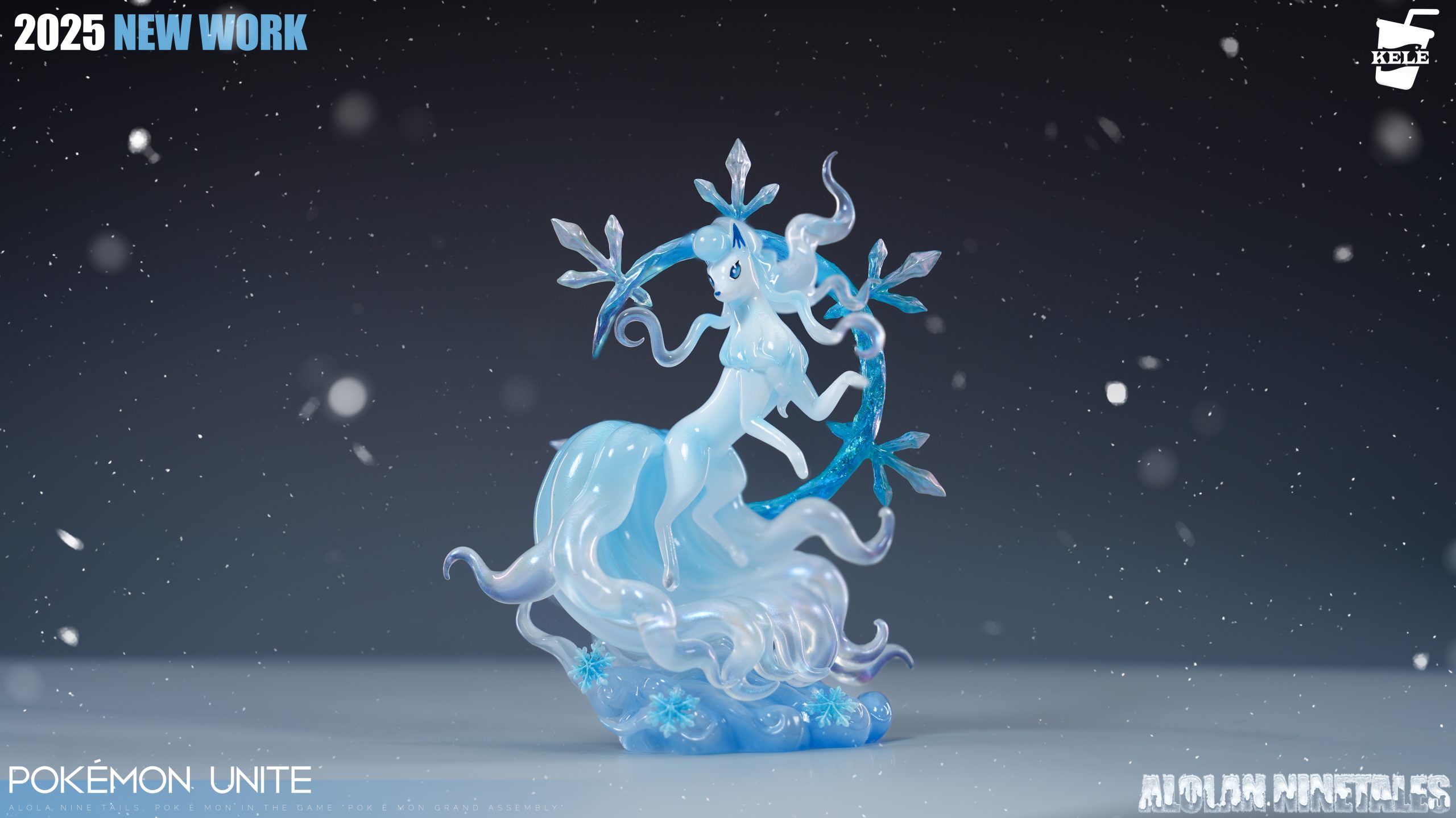 KELE Studio – Pokémon Pokédex 1/20 Series 02 Alolan Ninetales