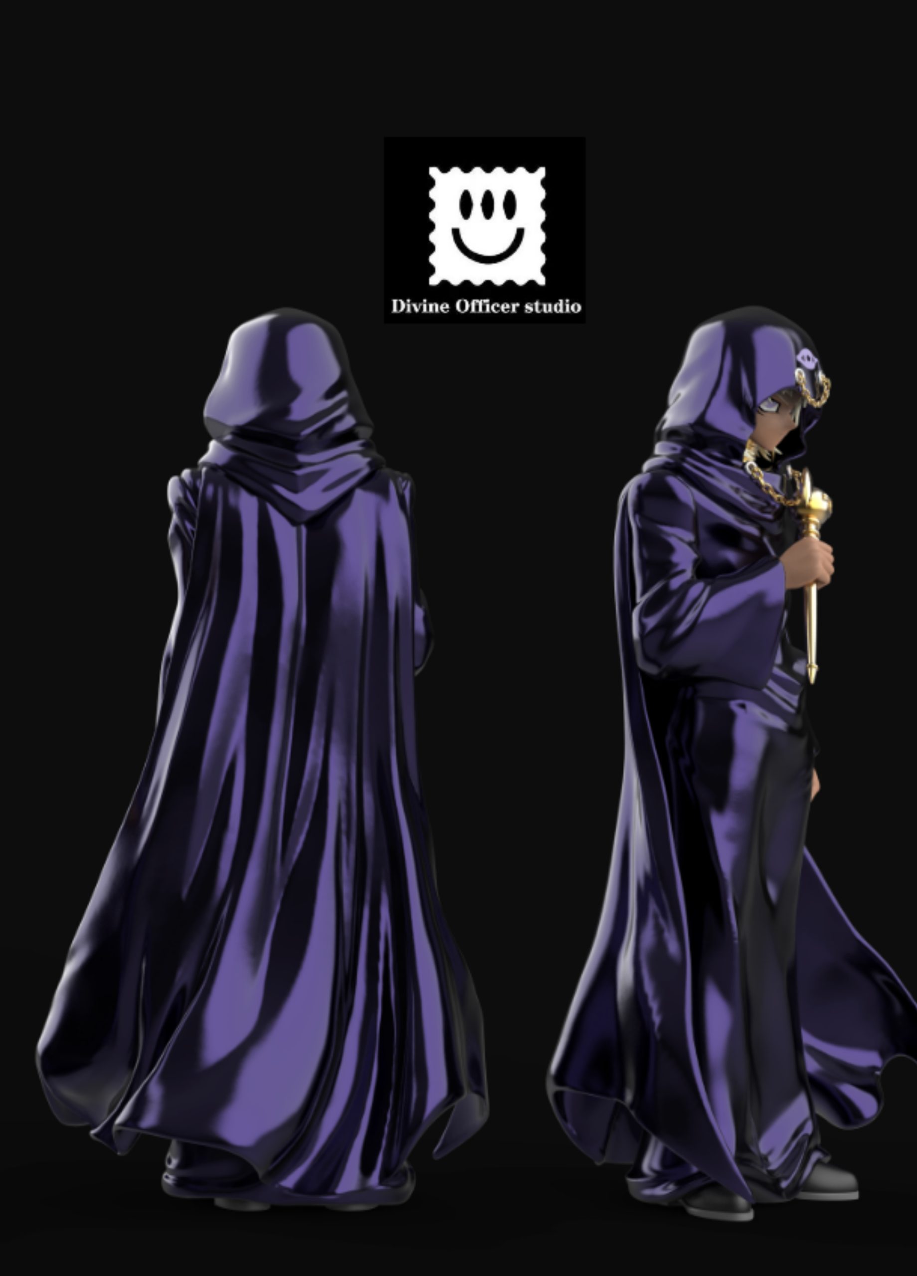 Divine Officer Studio – Yu-Gi-Oh Ghouls Series 01 Cloaked Marik
