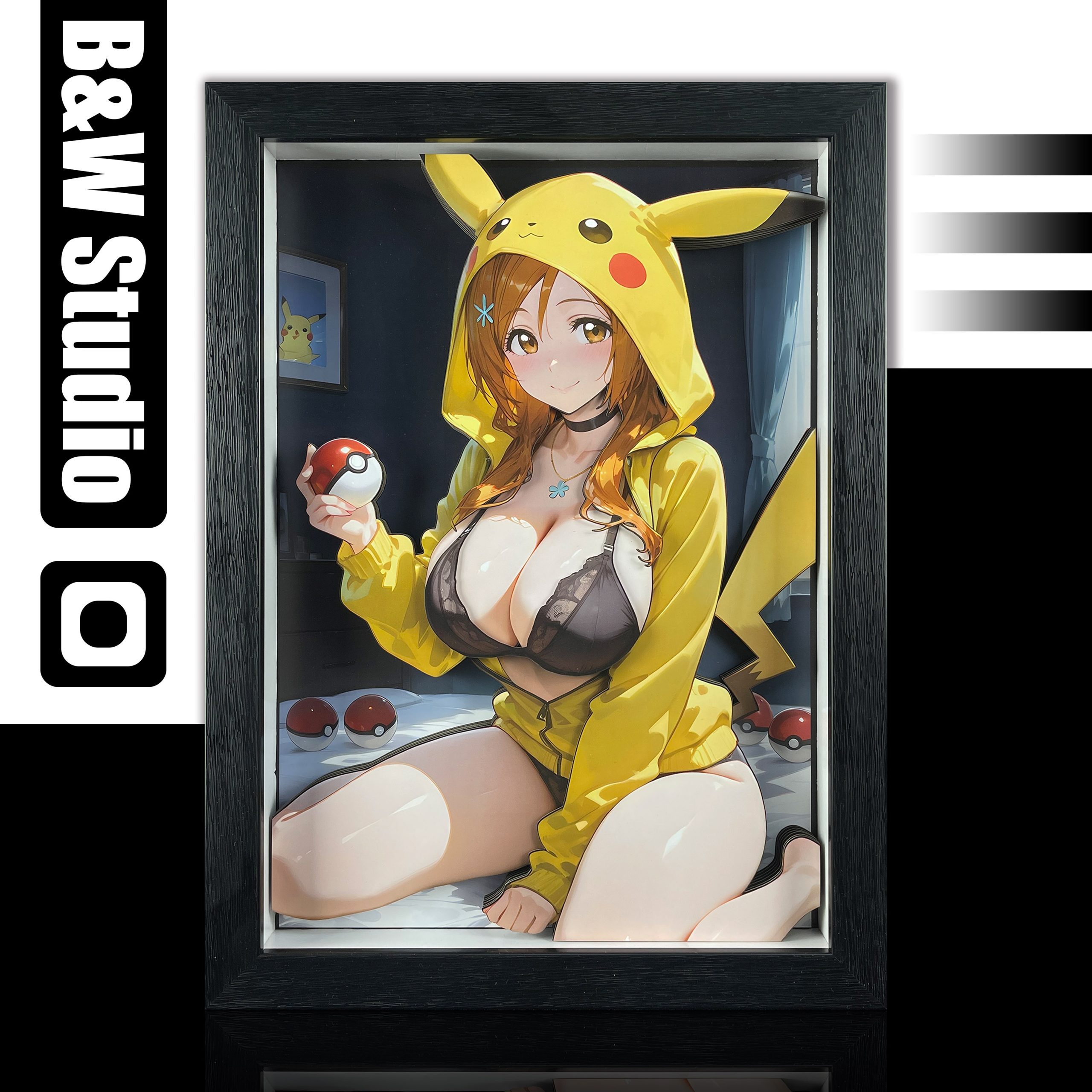 B&W Studio – BLEACH Pikachu Girls Series Decorative Art 02 Inoue Orihime