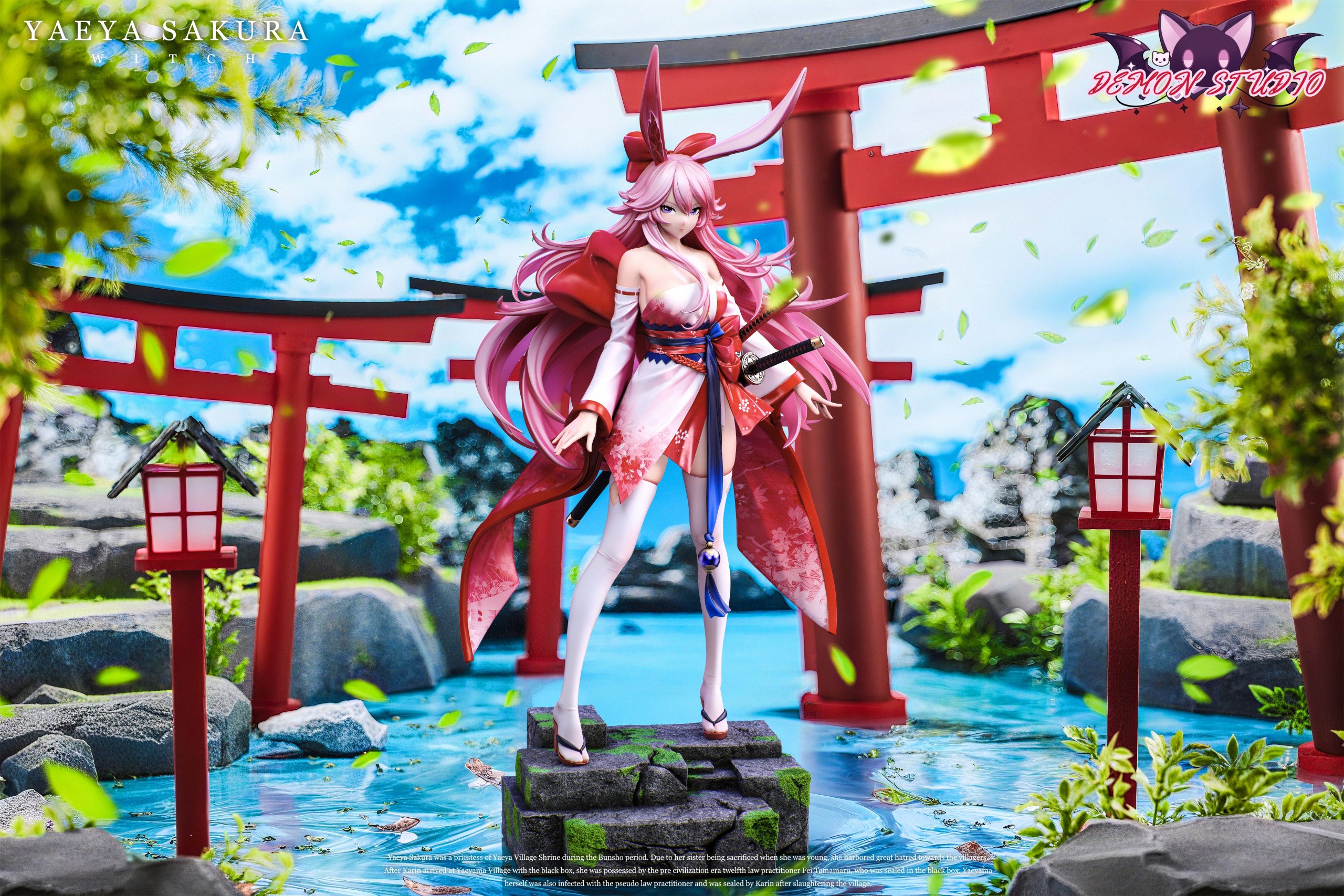 Demon Studio – Honkai Impact 3 Pink Hair Witch Yae Sakura