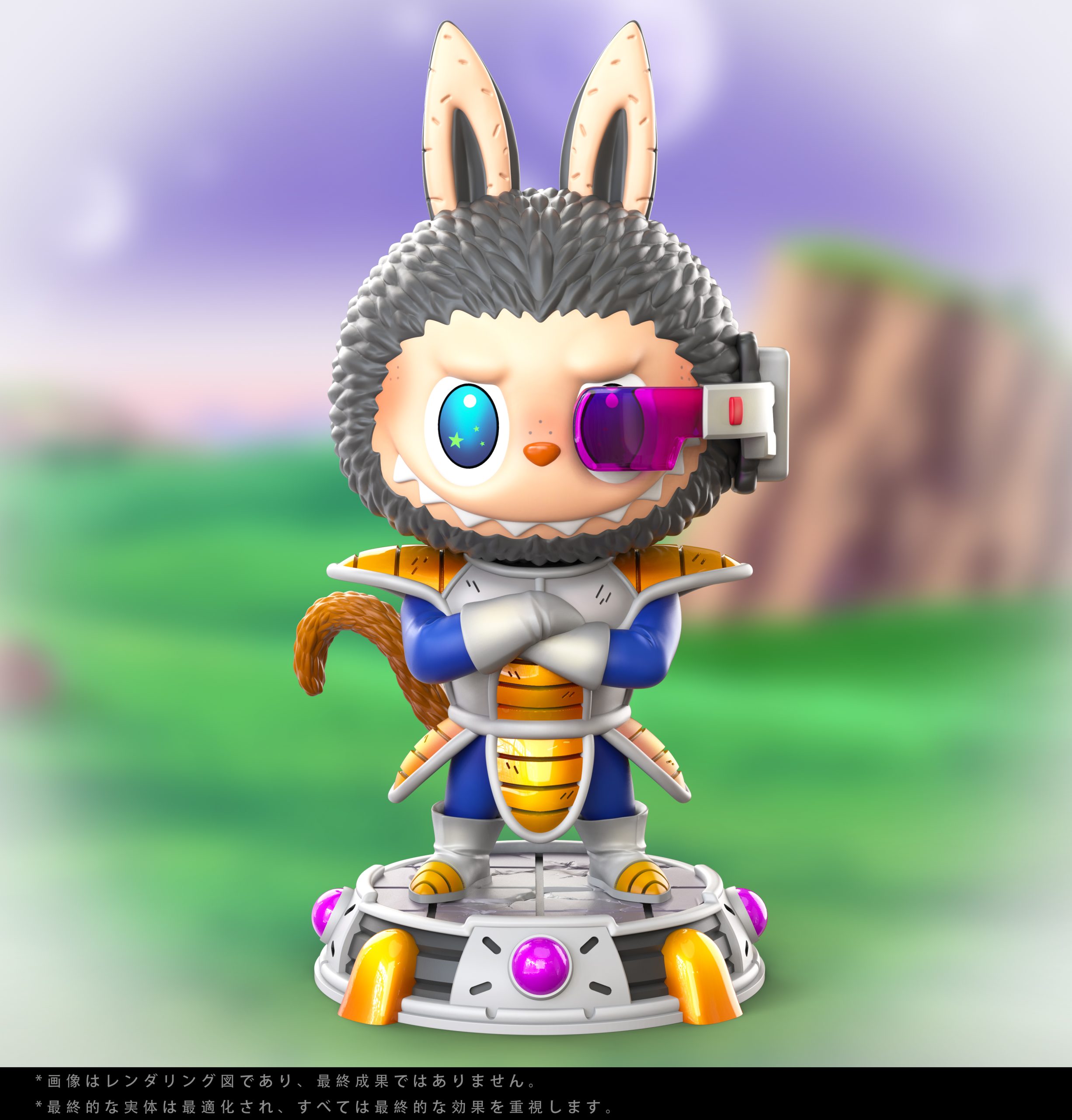 KOK Studio – Labubu BUBU Series #3 Labubu cos Vegeta