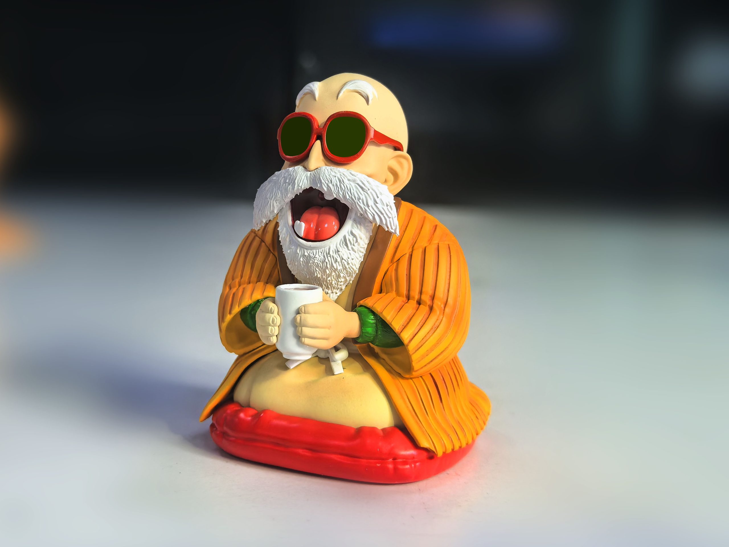 LeaGue Studio – Dragon Ball Childhood Series Master Roshi Drinking Tea