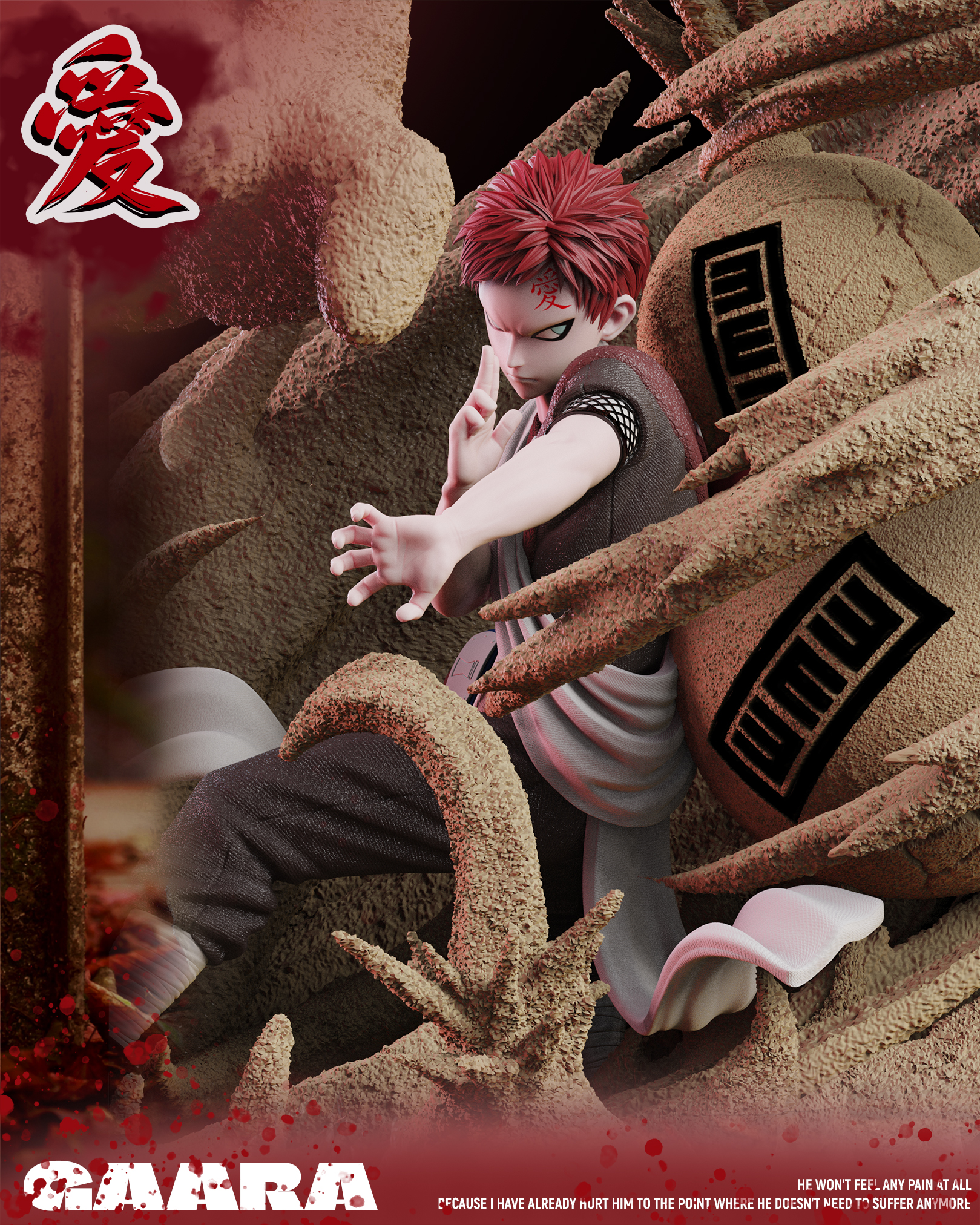 DCBB Studio – Naruto Gaara