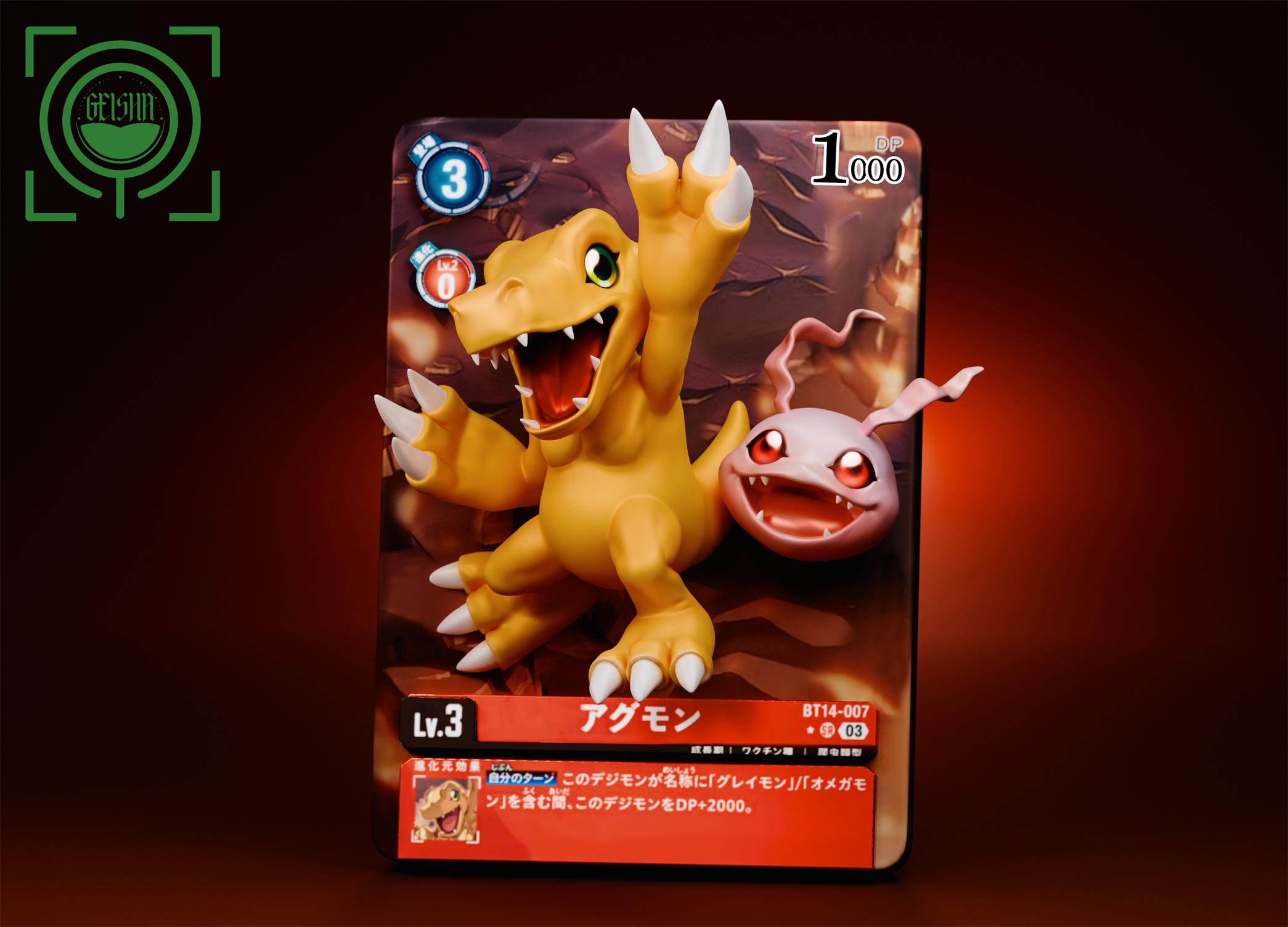 GEISHA Studio – Digimon Card Series #1 Agumon & Koromon