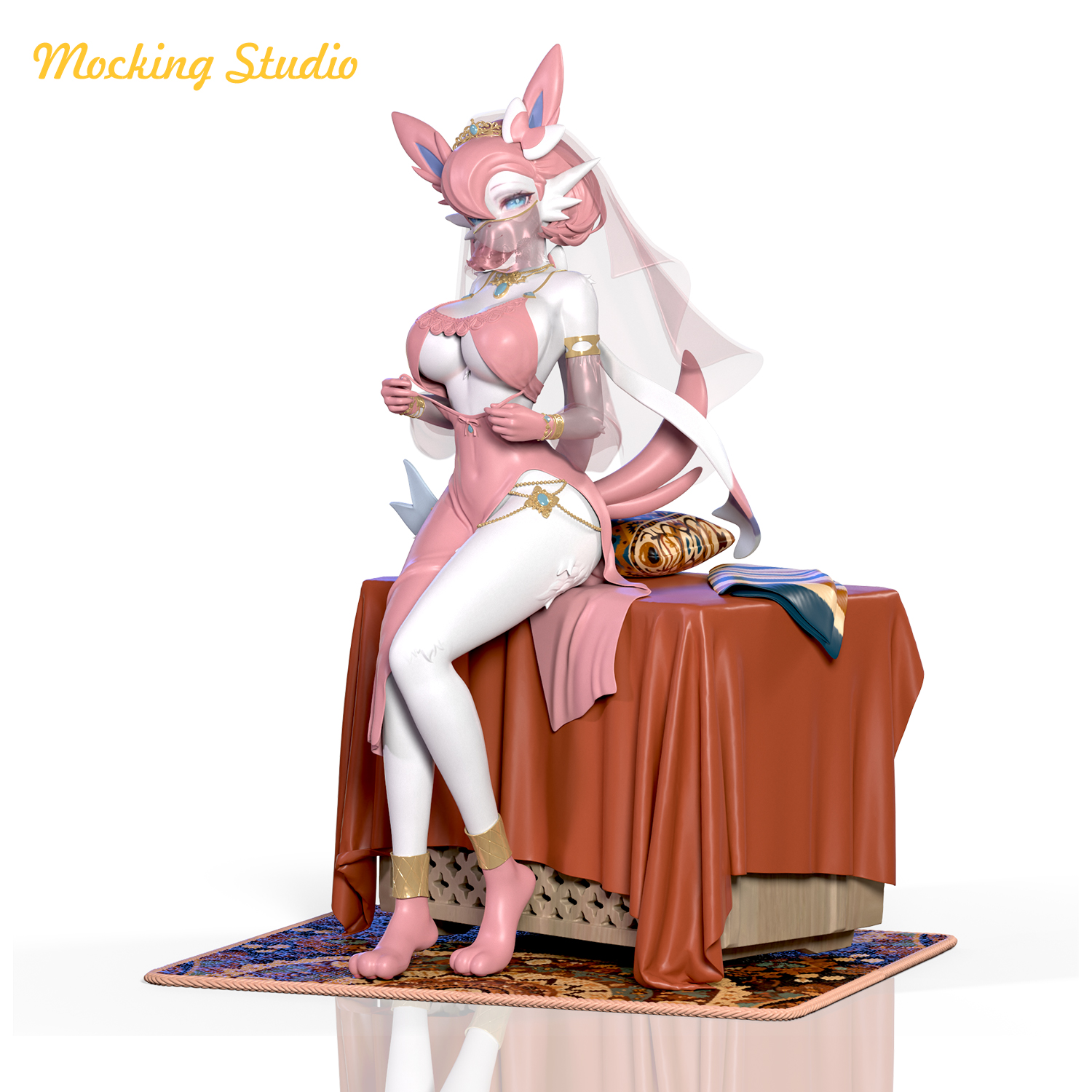Zhu Yi Wan Jia Studio – Pokémon Anthropomorphic Series Desert Dancer Gardevoir