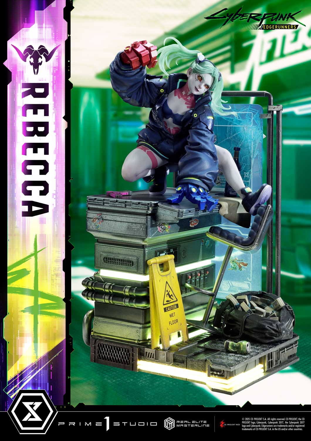 Prime 1 Studio – Real Elite Masterline Cyberpunk: Edgerunners Rebecca REMCP-03 REMCP-03DX REMCP-03DXS (Licensed)