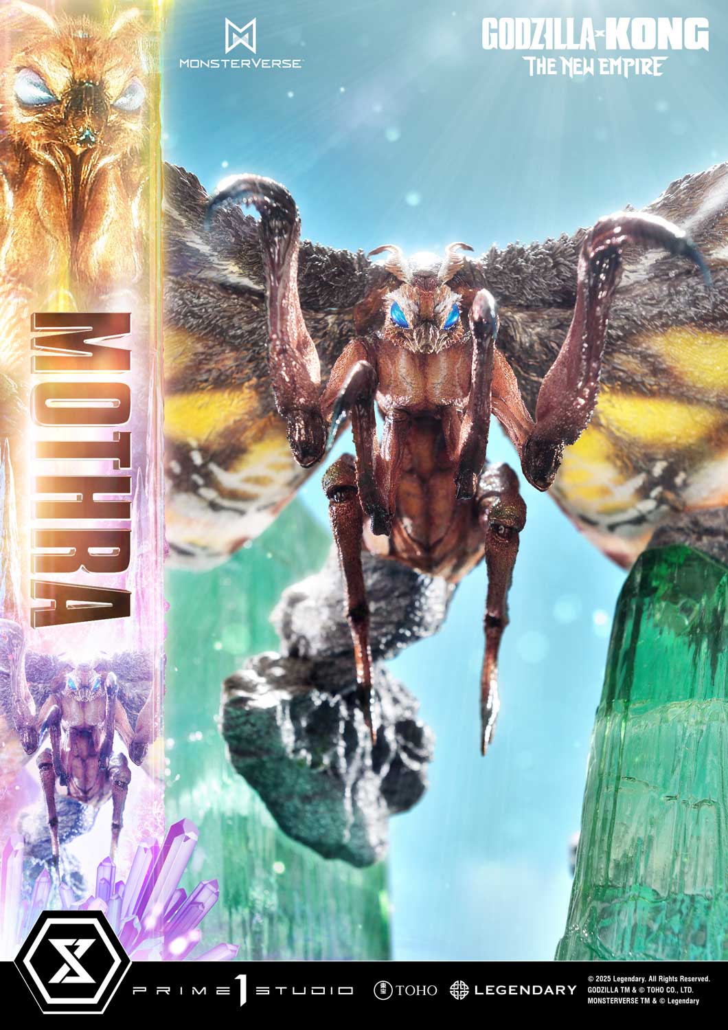 Prime 1 Studio – Ultimate Diorama Masterline Godzilla x Kong: The New Empire (Film) Mothra UDMGXK-03 UDMGXK-03S (Licensed)