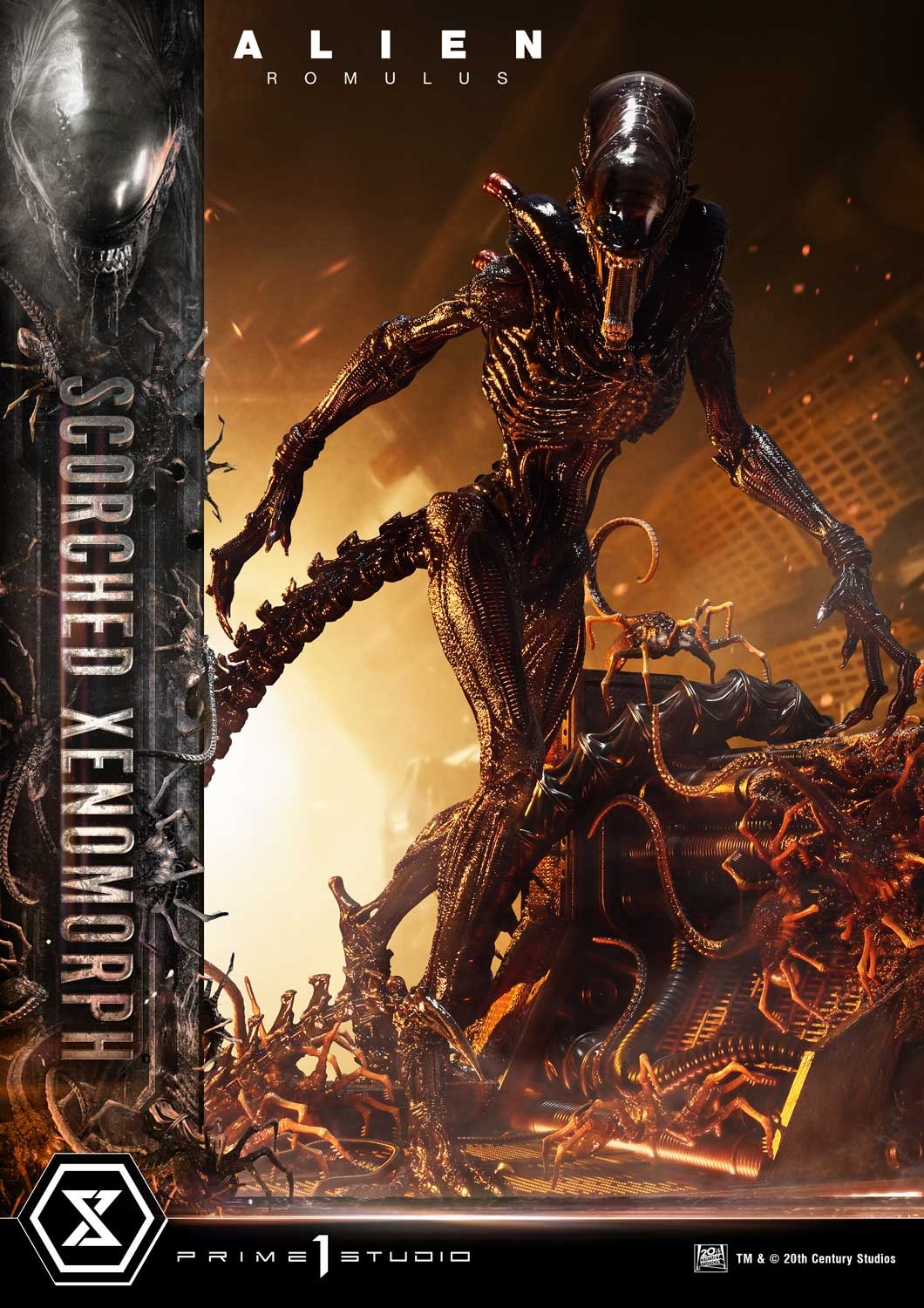 Prime 1 Studio – Museum Masterline XL Alien: Romulus Scorched Xenomorph MMXLAL-02 MMXLAL-02DXS (Licensed)