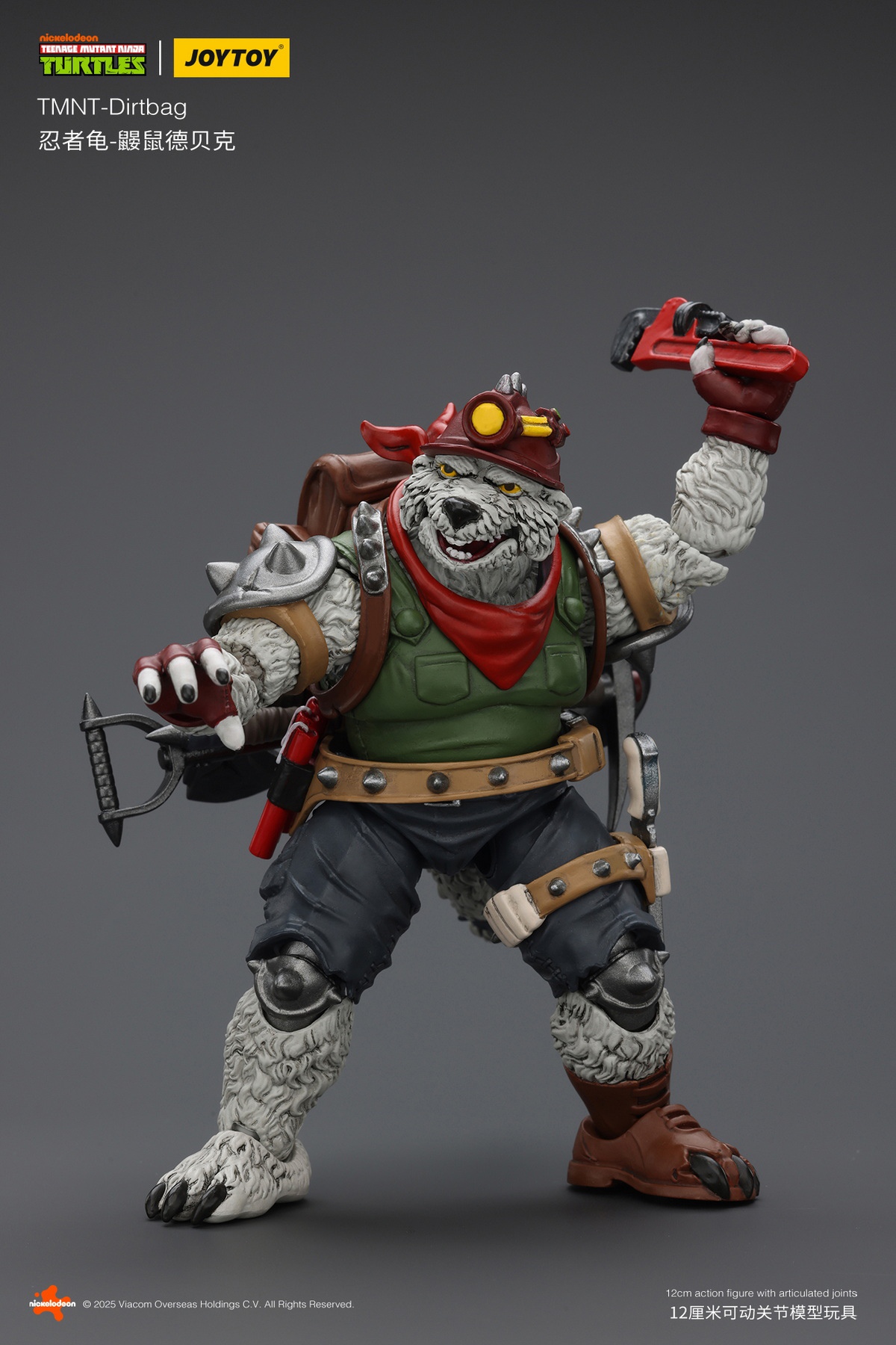 JOYTOY – Teenage Mutant Ninja Turtles Dirtbag & Groundchuck & Rahzar JT01505 JT01512 JT01529 (Licensed)