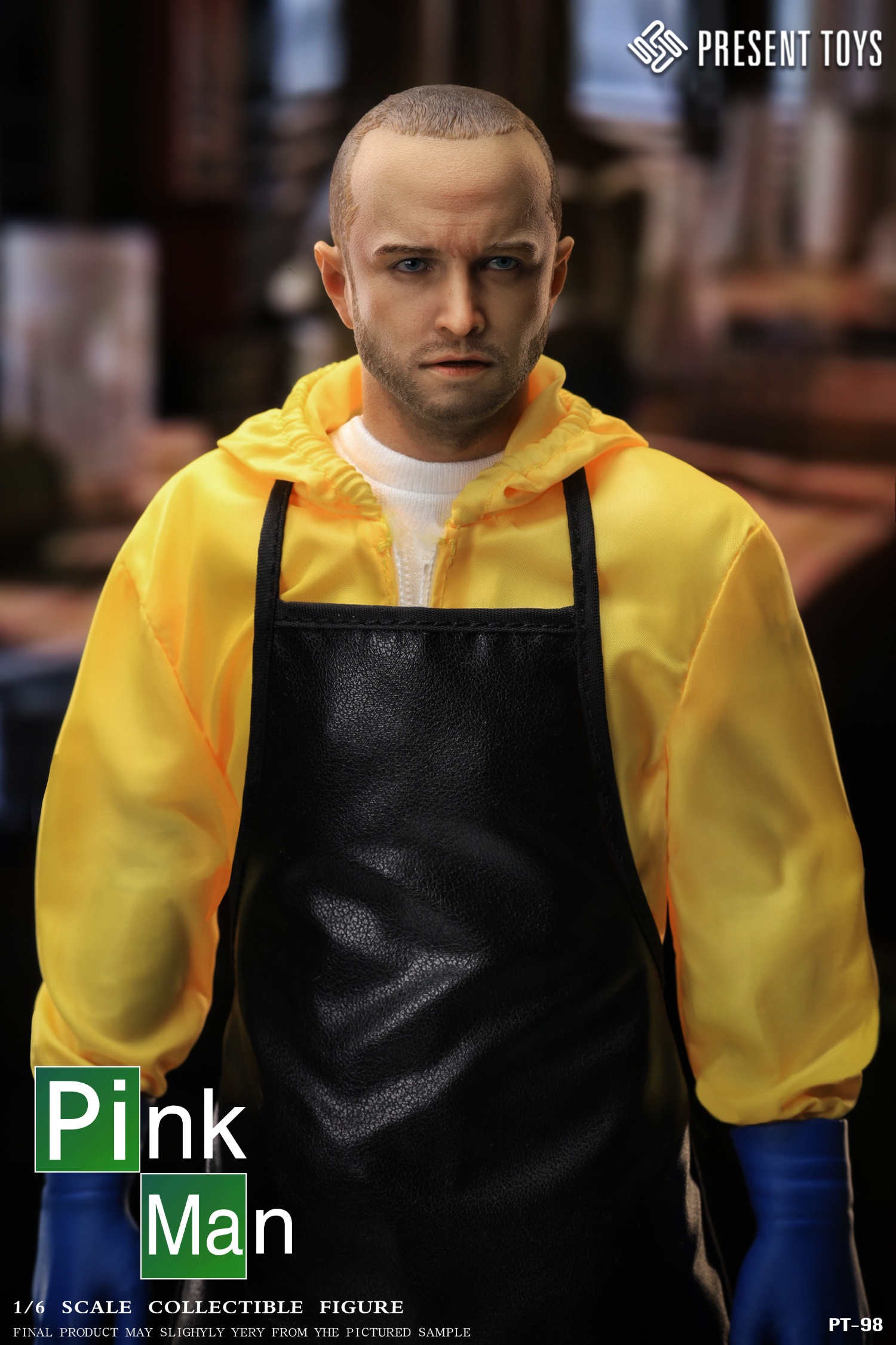 PRESENT TOYS – Breaking Bad 1/6 collectible toy Toxic White & Pink Man & Toy Scenario Accessories PT-SP97 PT-SP98 PT-SP99