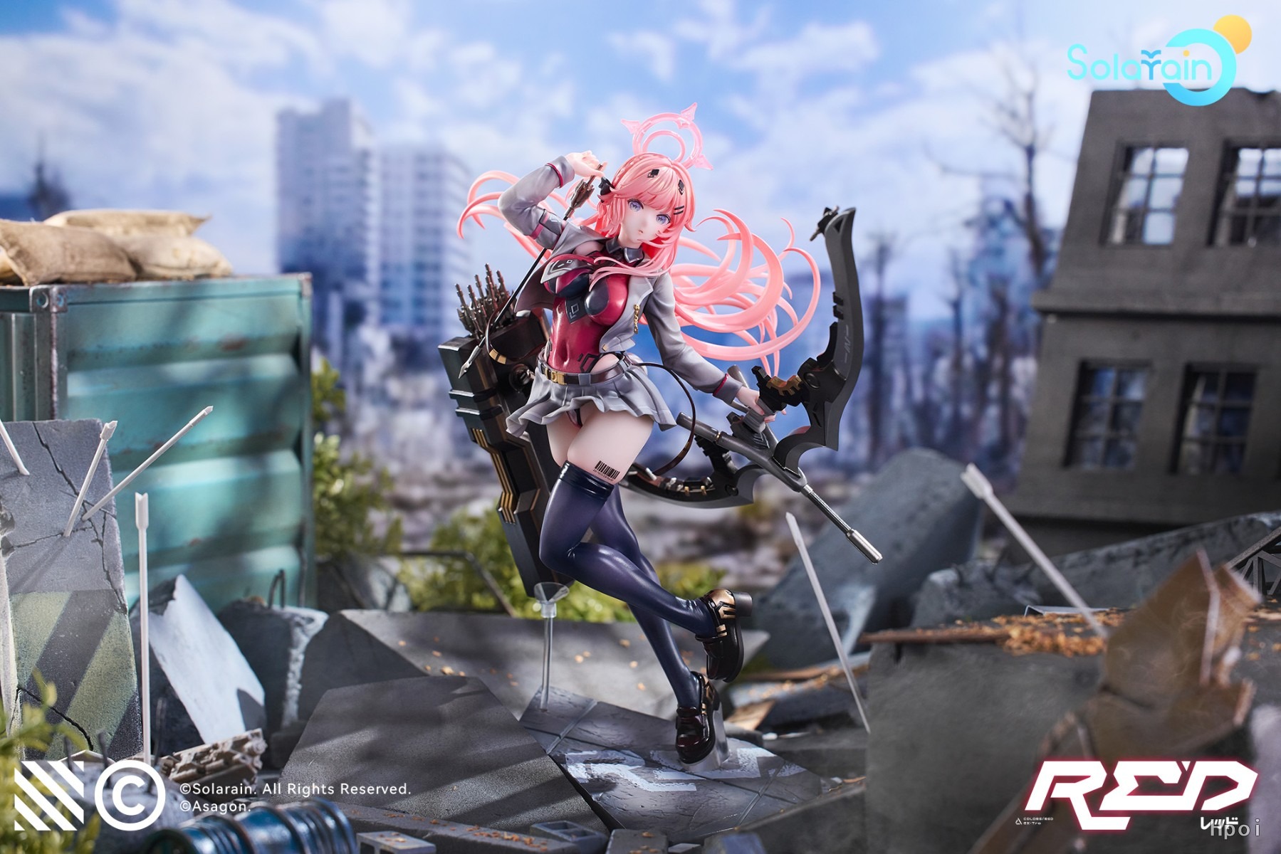 Solarain Toys – COLORS: RED 1/7 Scale Figure (Licensed)