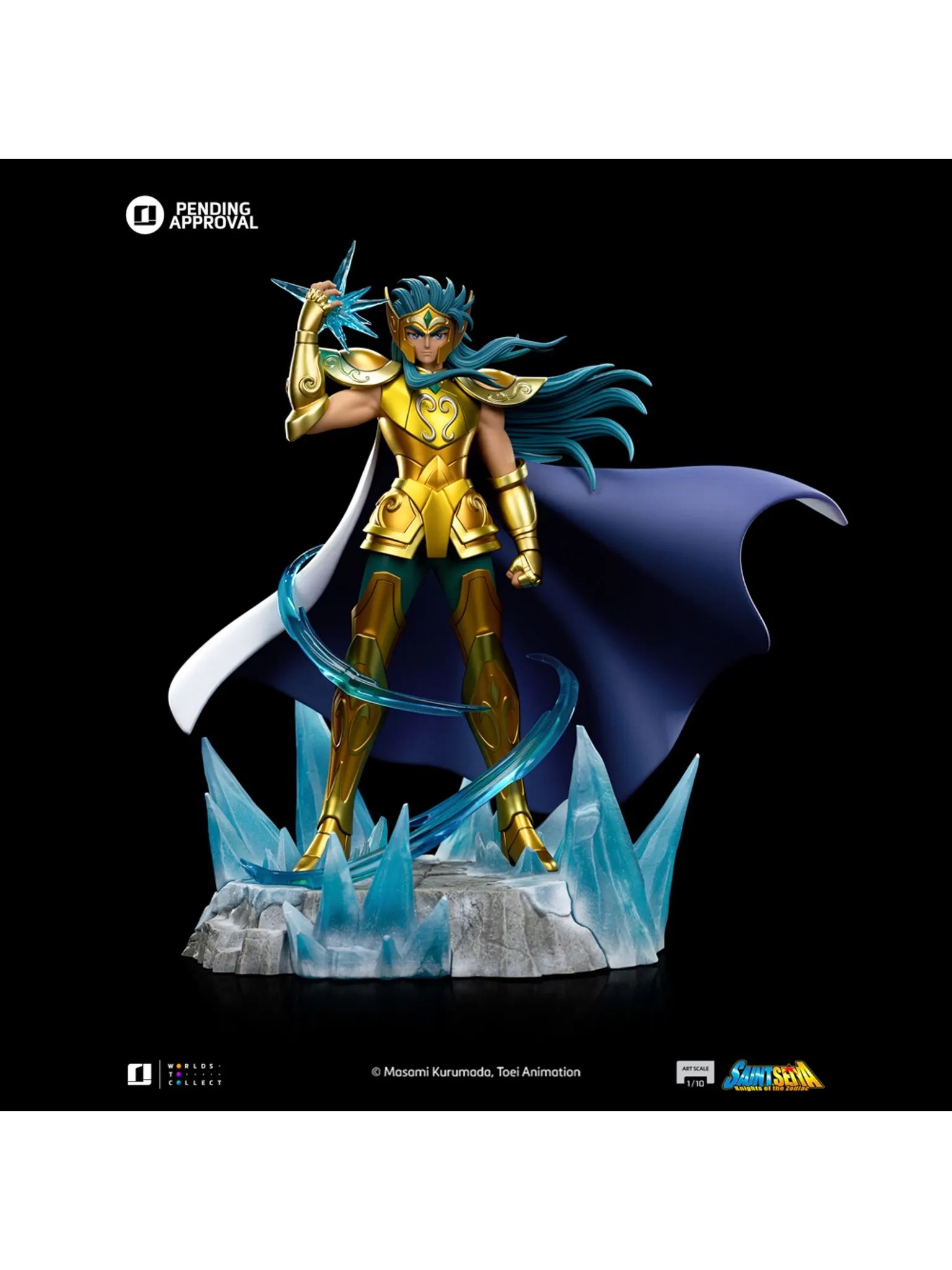 Iron Studio – Aquarius Camus Saint Seiya (Licensed)