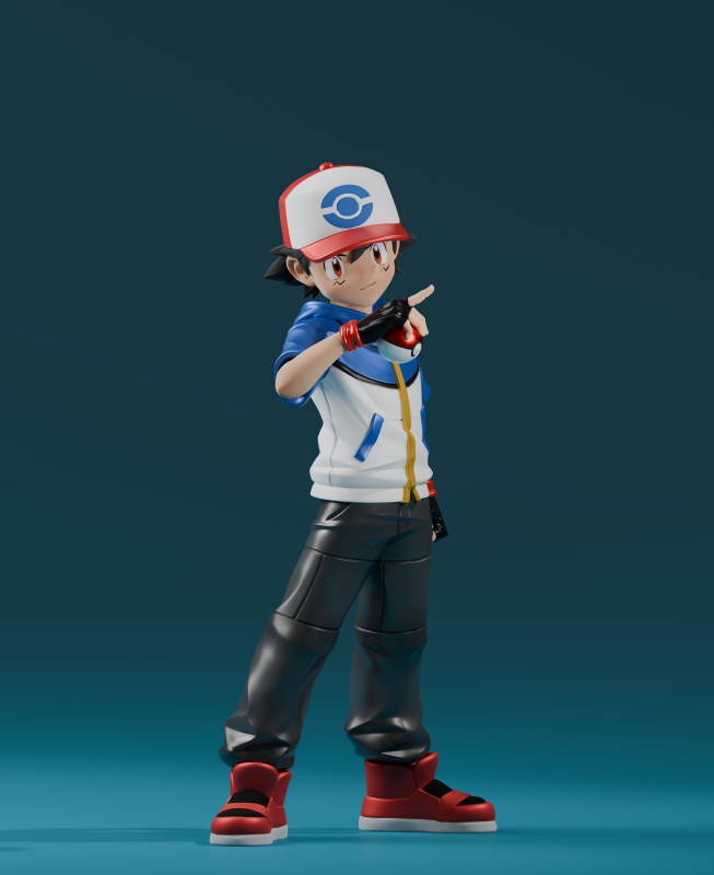 Childhood Studio – Pokémon BW Ash Ketchum