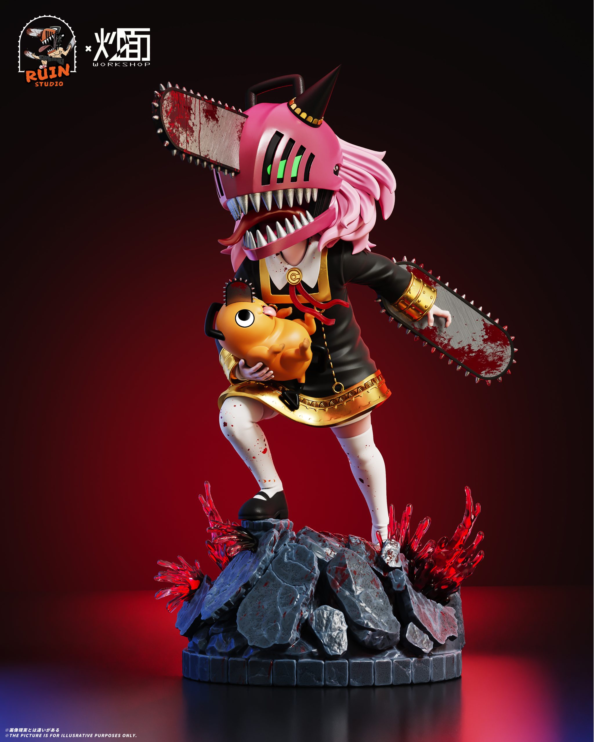 CM Studio & RUIN Studio – Spy x Family Anya cos Chainsaw Man