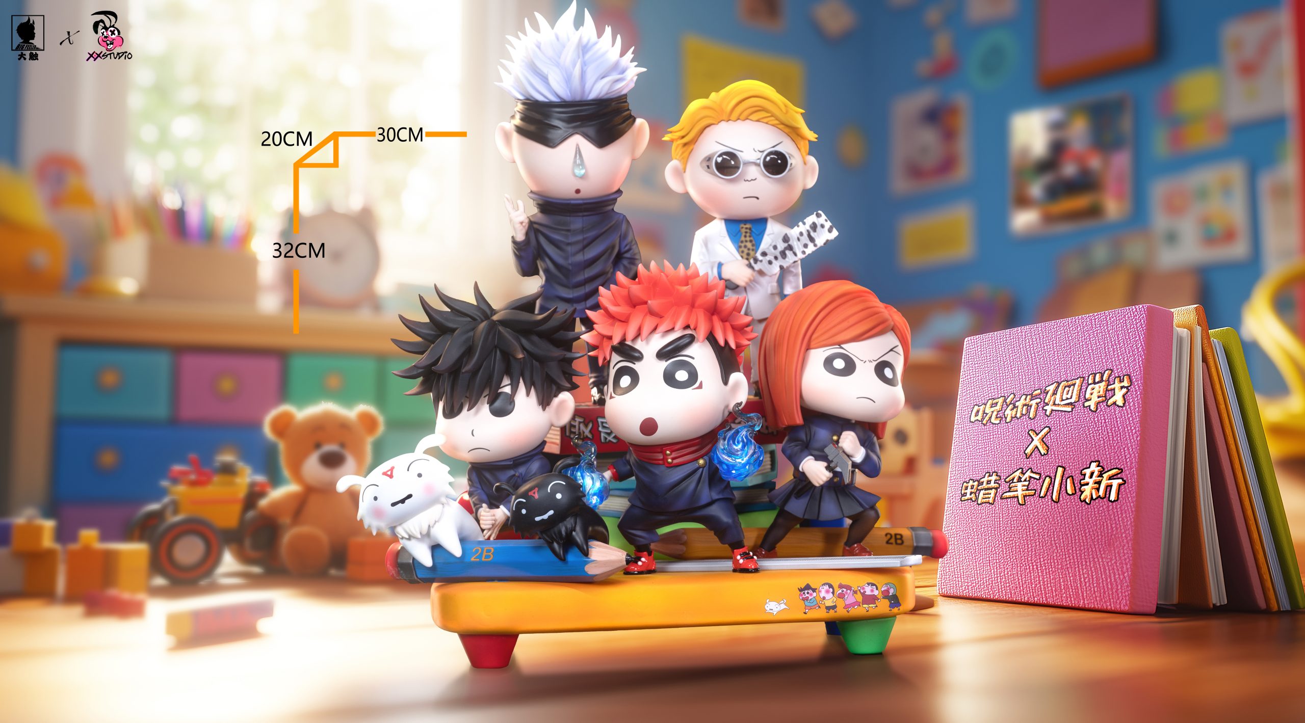 Big Feeler Studio – Crayon Shin-chan Cosplays Jujutsu Kaisen Twin Fantasy Rhapsody