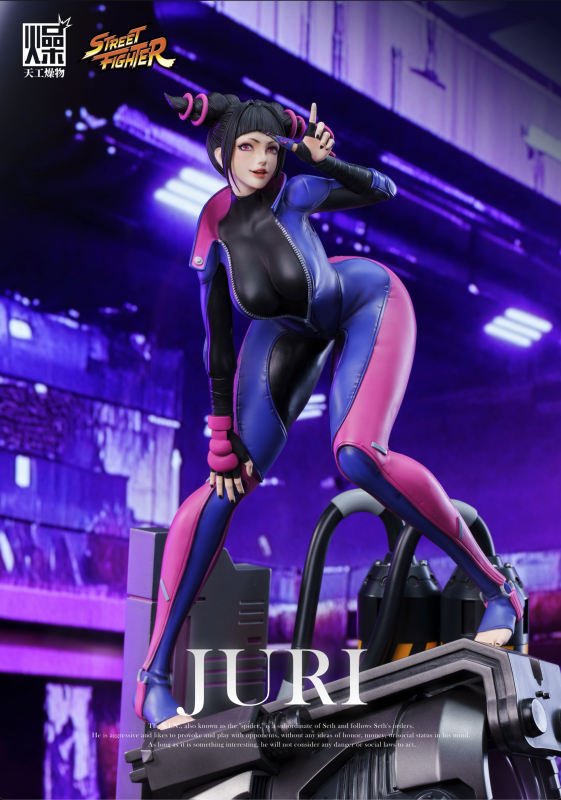 TGZW Studio – Capcom Officially Licensed Han Juri Statue (Licensed)
