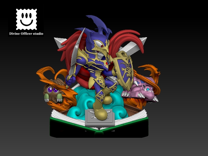 Divine Officer Studio – Yu-Gi-Oh Cartoon Black Luster Soldier