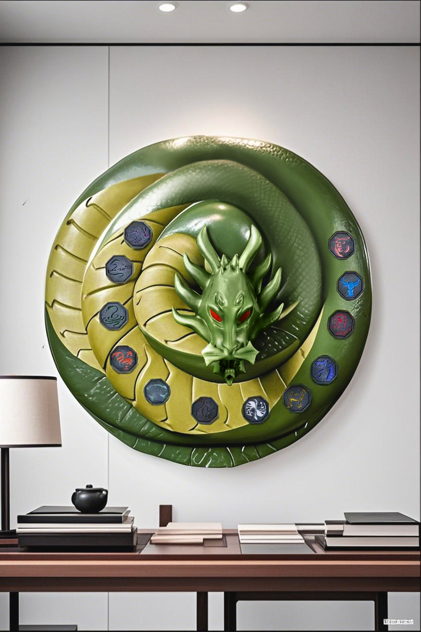 12 talisman Studio – Jackie Chan Adventures 1/1 Shendu plate