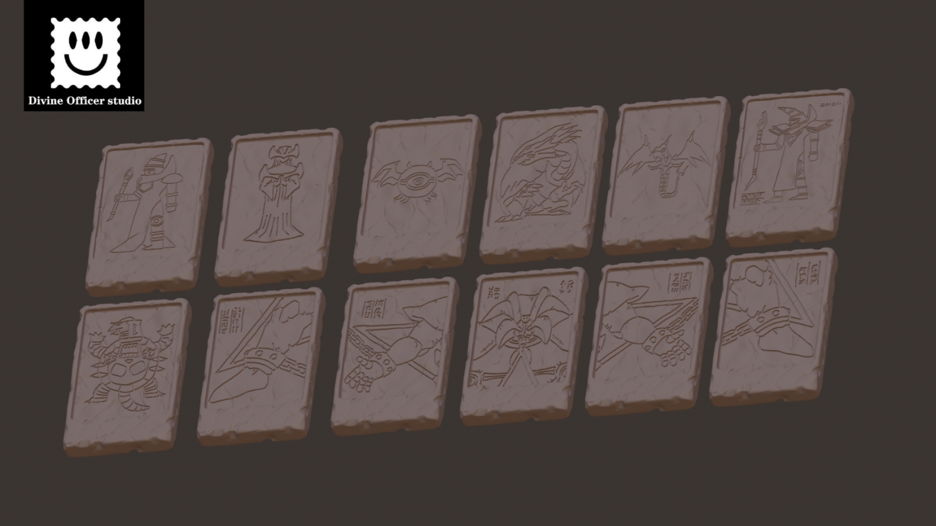 Divine Officer Studio – Yu-Gi-Oh Slate Collection 1 / 2