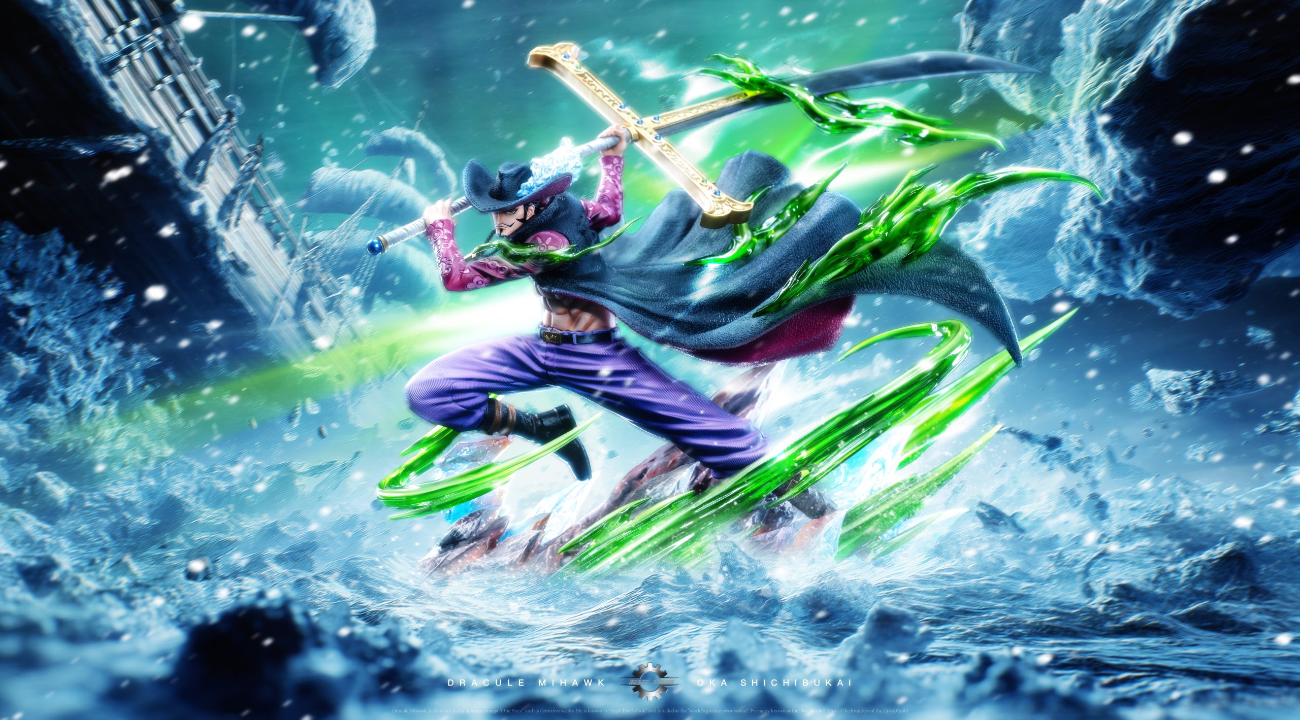 Reset Studio – One Piece POP Seven Warlords of the Sea #4 Mihawk