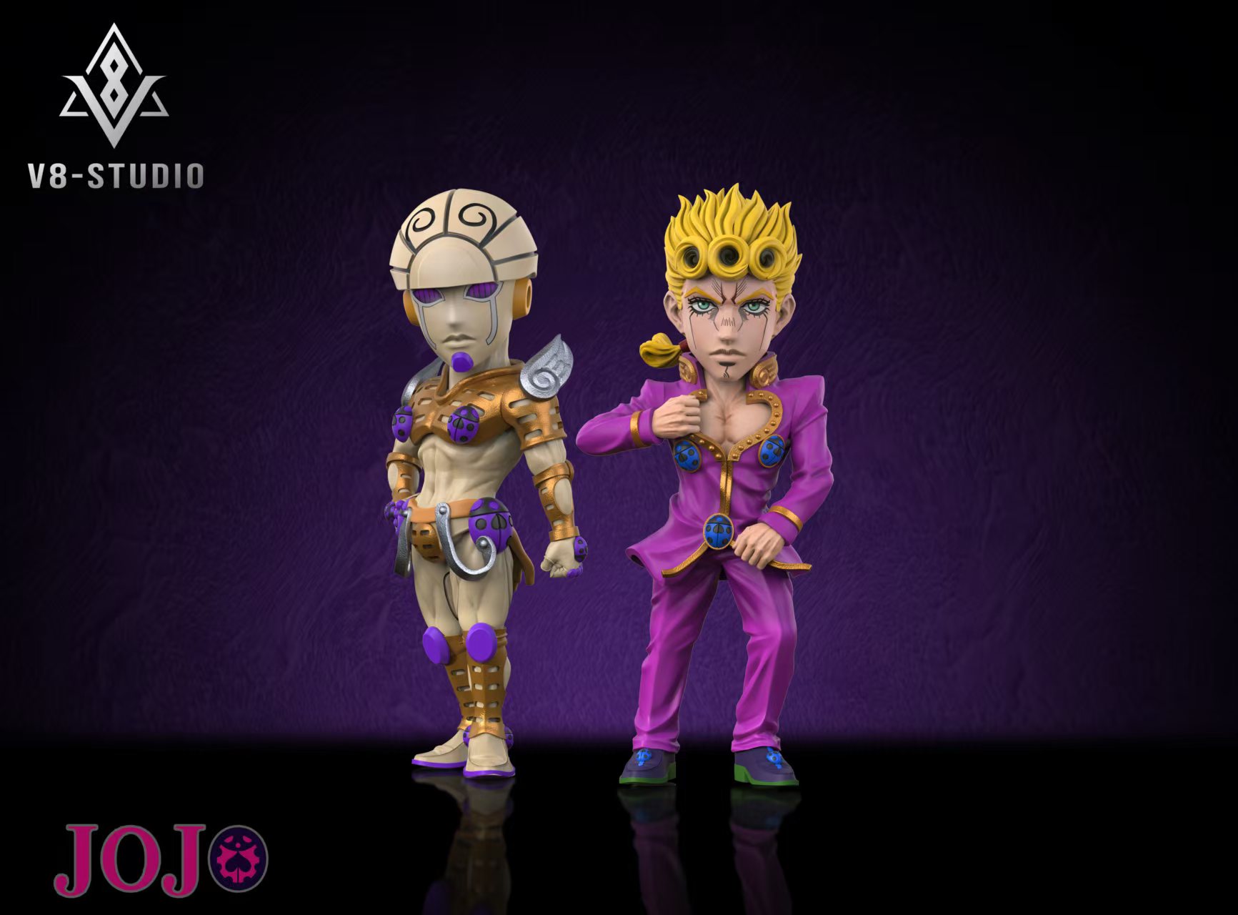 V8 Studio – JOJO’s Bizarre Adventure Giorno Giovanna & Gold Experience