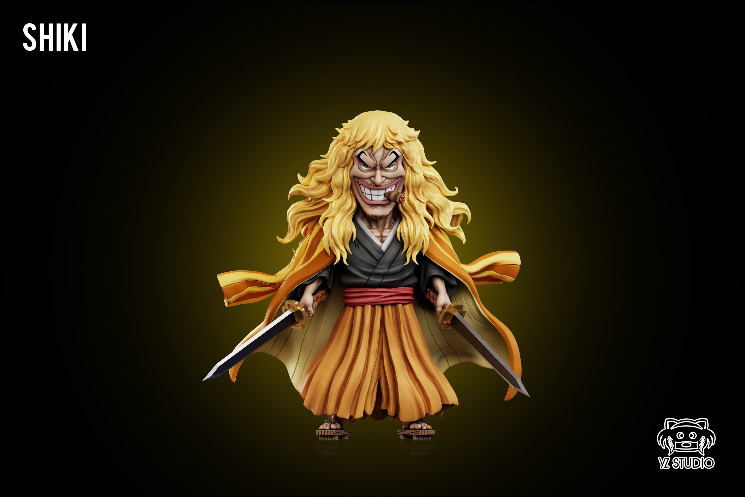 YZ Studio – One Piece God Valley Incident #3 Rocks Pirates Golden Lion Shiki