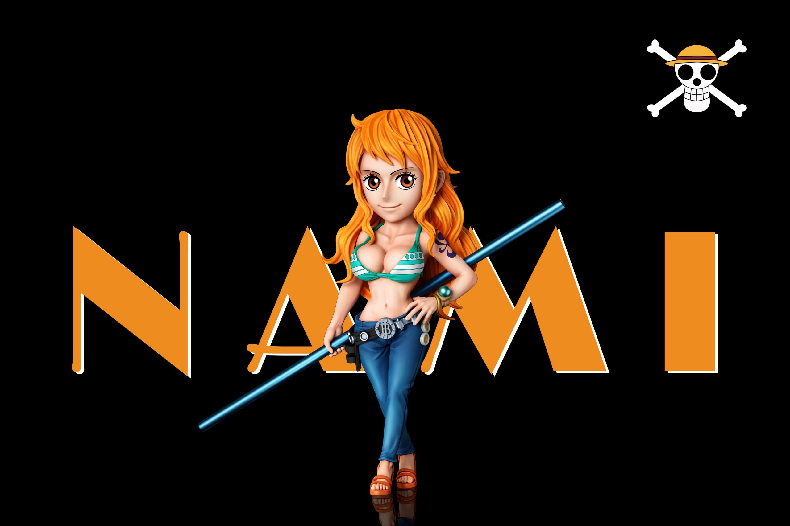 A+ Studio – One Piece Fish man Island Straw Hat Pirates Nami
