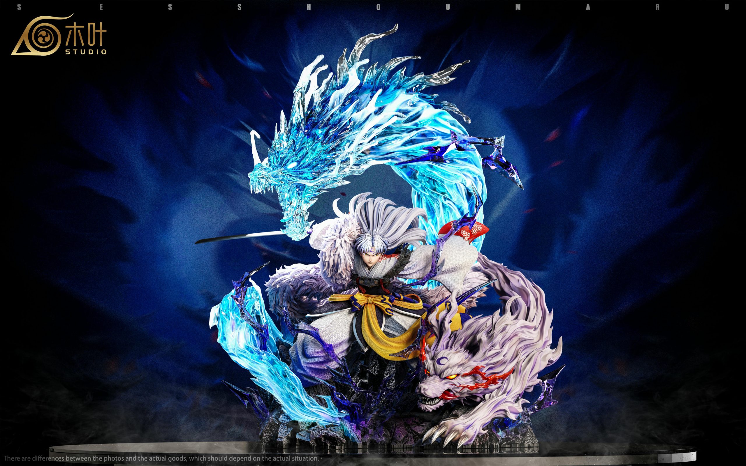 Konoha Studio – Inuyasha Light Carving Series 001 Sesshomaru