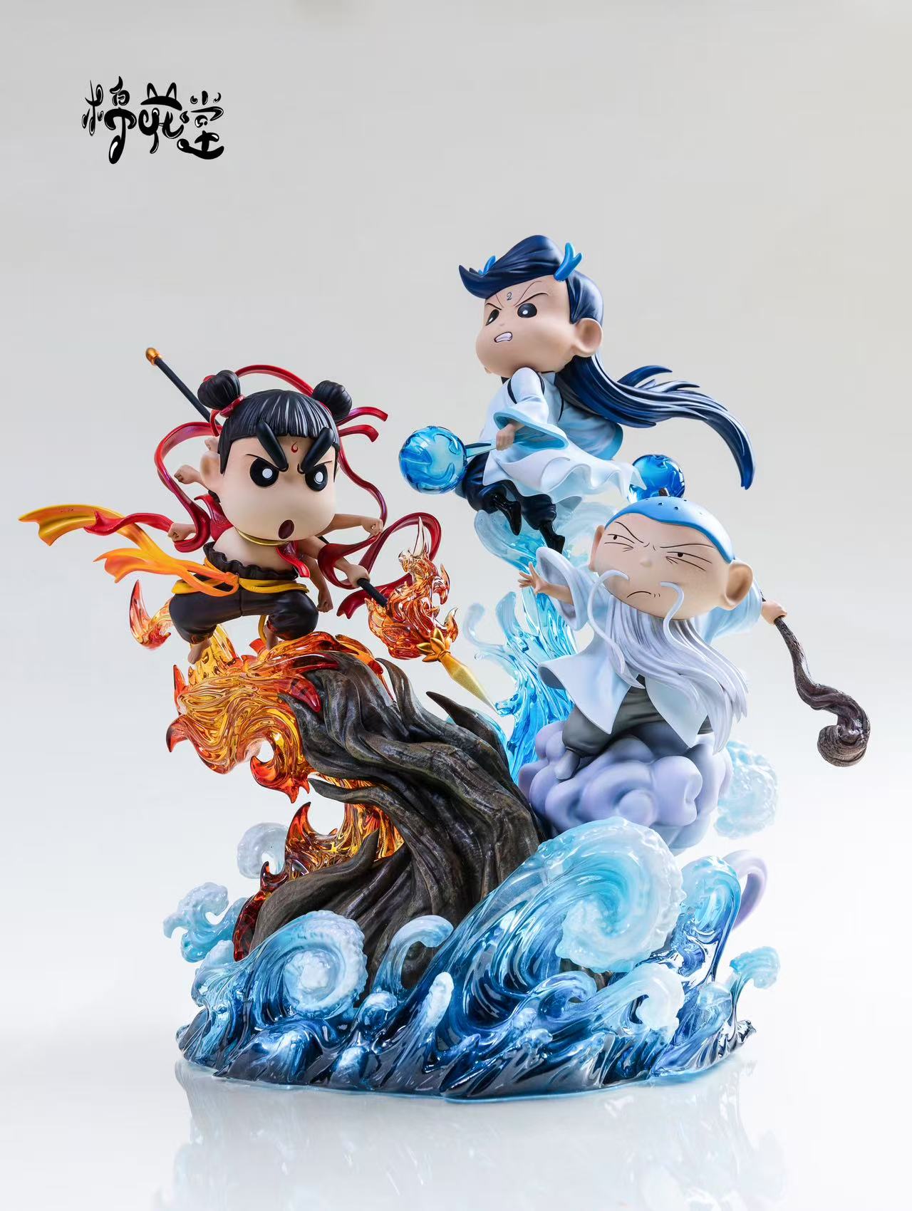 M.H.T Studio – Crayon Shin chan Shinnosuke Nohara & Masao Sato & Toru Kazama COS Fengshen Series Nezha
