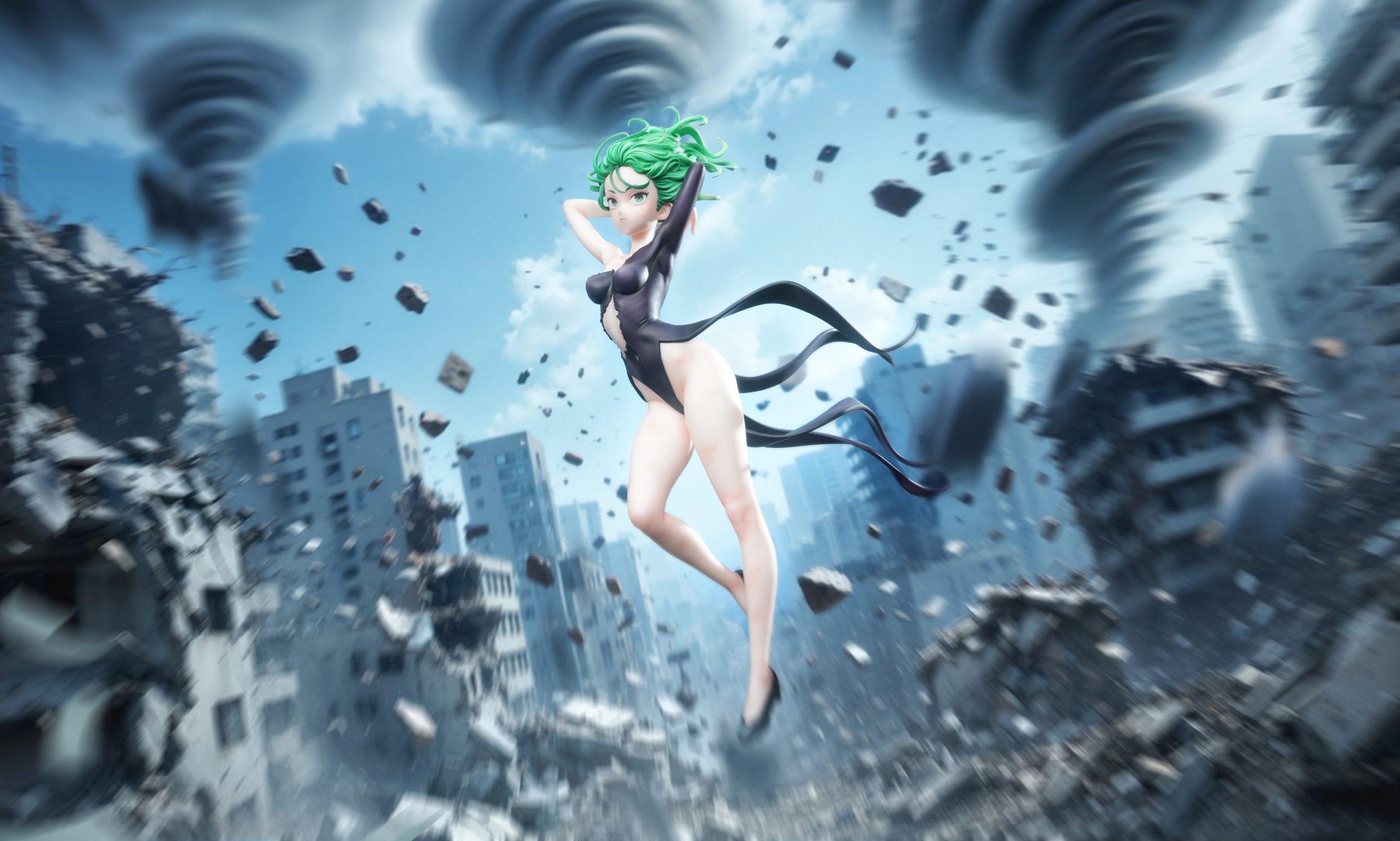 HeRa Studio – One Punch Man Tatsumaki The Tornado of Terror 1/4 GK Statue