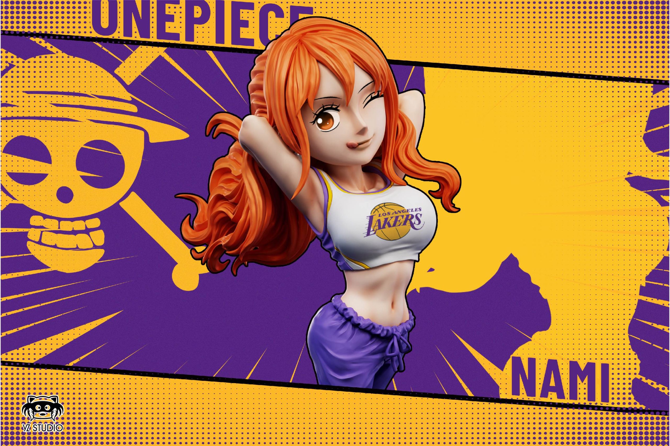 YZ Studio – One Piece Purple Gold Dream Team 04 Purple Gold Nami