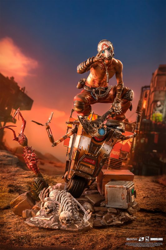 PureArts Studio – Borderlands Psycho Bandit & Claptrap 1/6 Scale Diorama (Licensed)