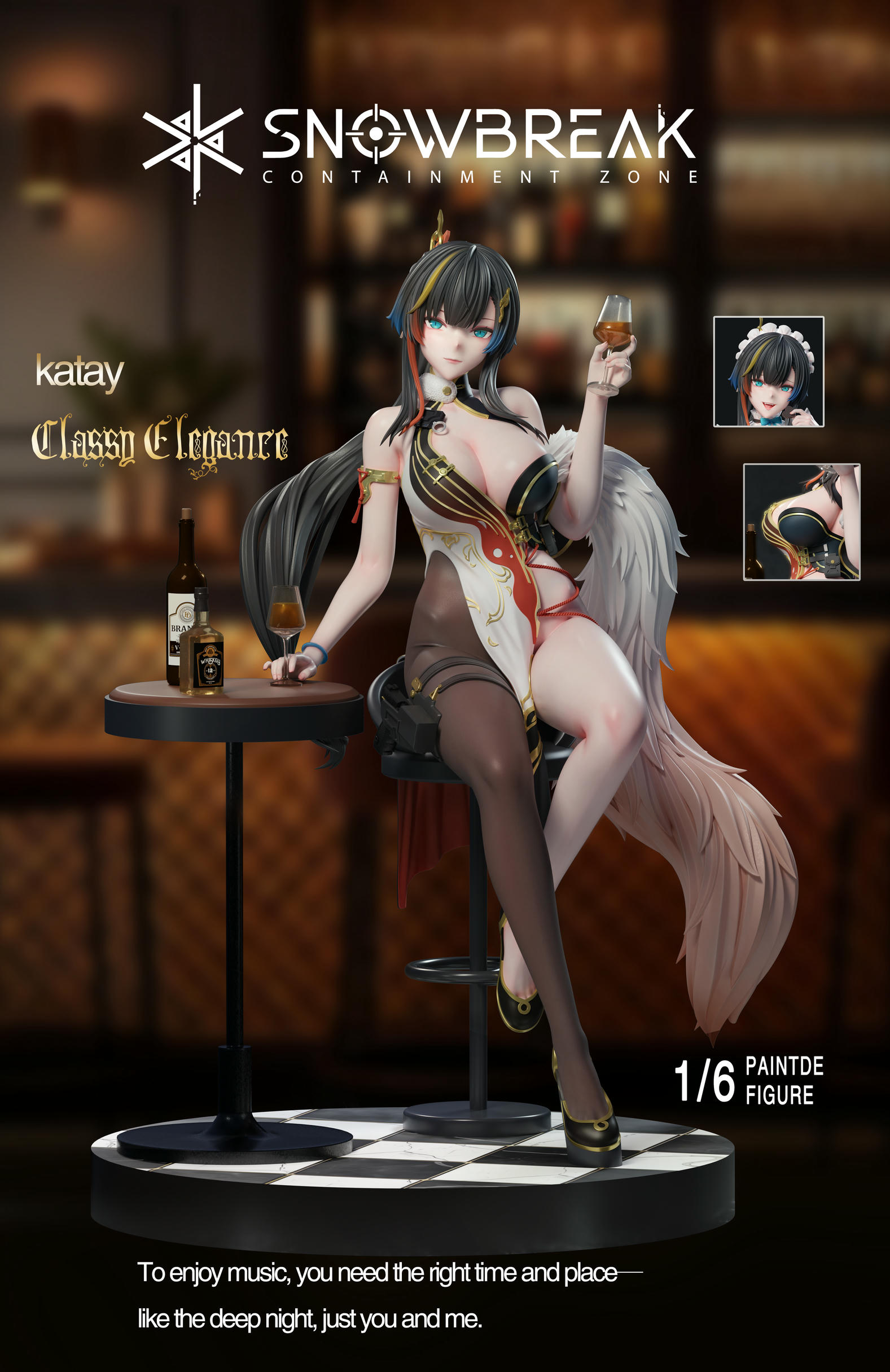 Whale Studio – Snowbreak: Containment Zone Katya Elegant Brocade Melody 1/6 Scale