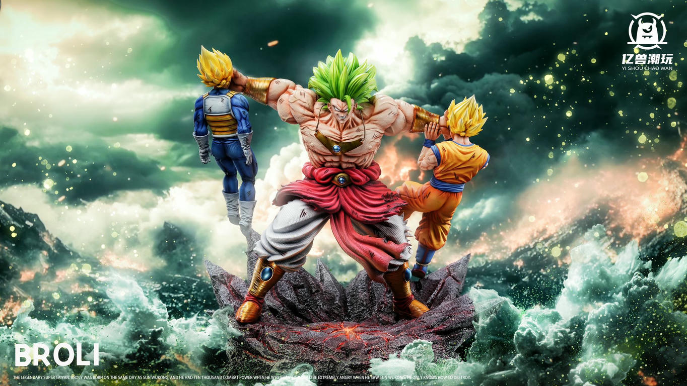 YISHOU Studio – Dragon Ball Broly VS Goku & Vegeta