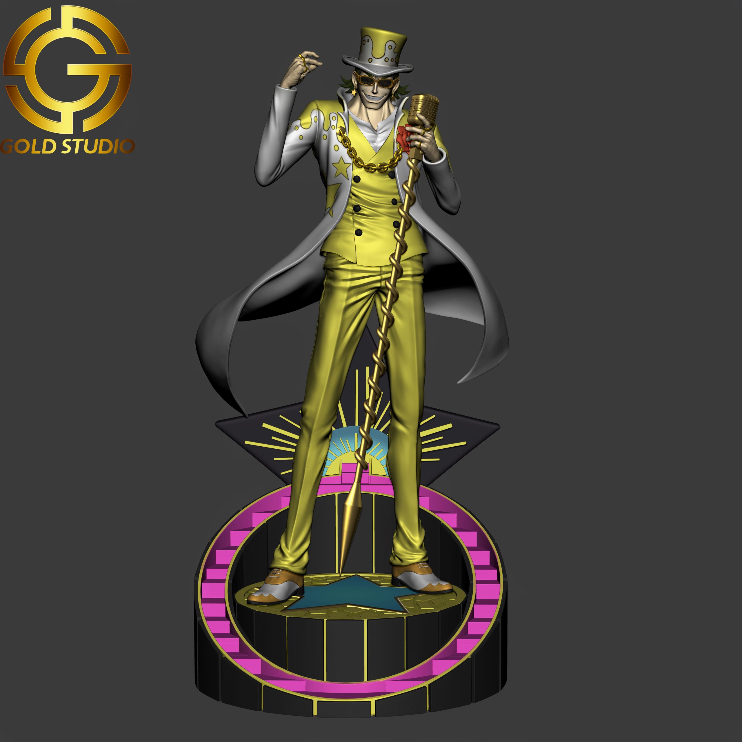 GOLD Studio – One Piece Golden Emperor Tesoro